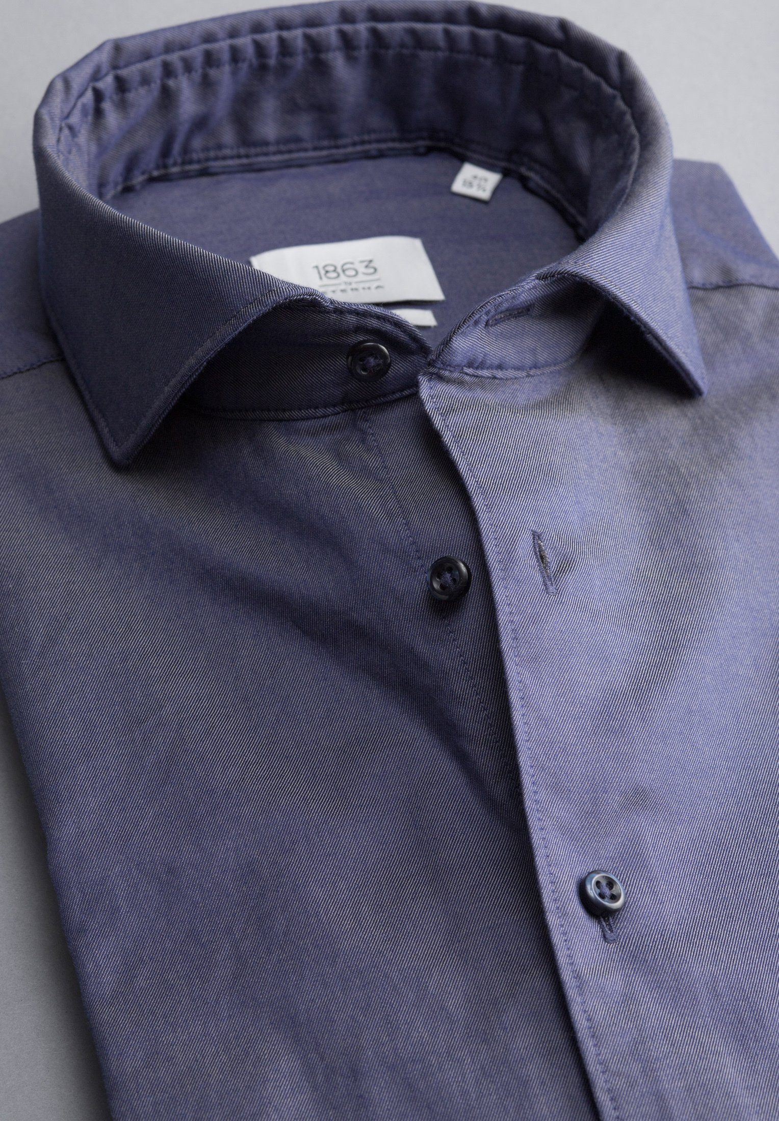 Eterna Overhemd met lange mouwen Slim fit EASY IRON (gemakkelijk te strijken)