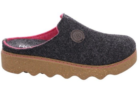 Rohde Pantoffels Foggia pantoffel, slippers, klomp met profielzool