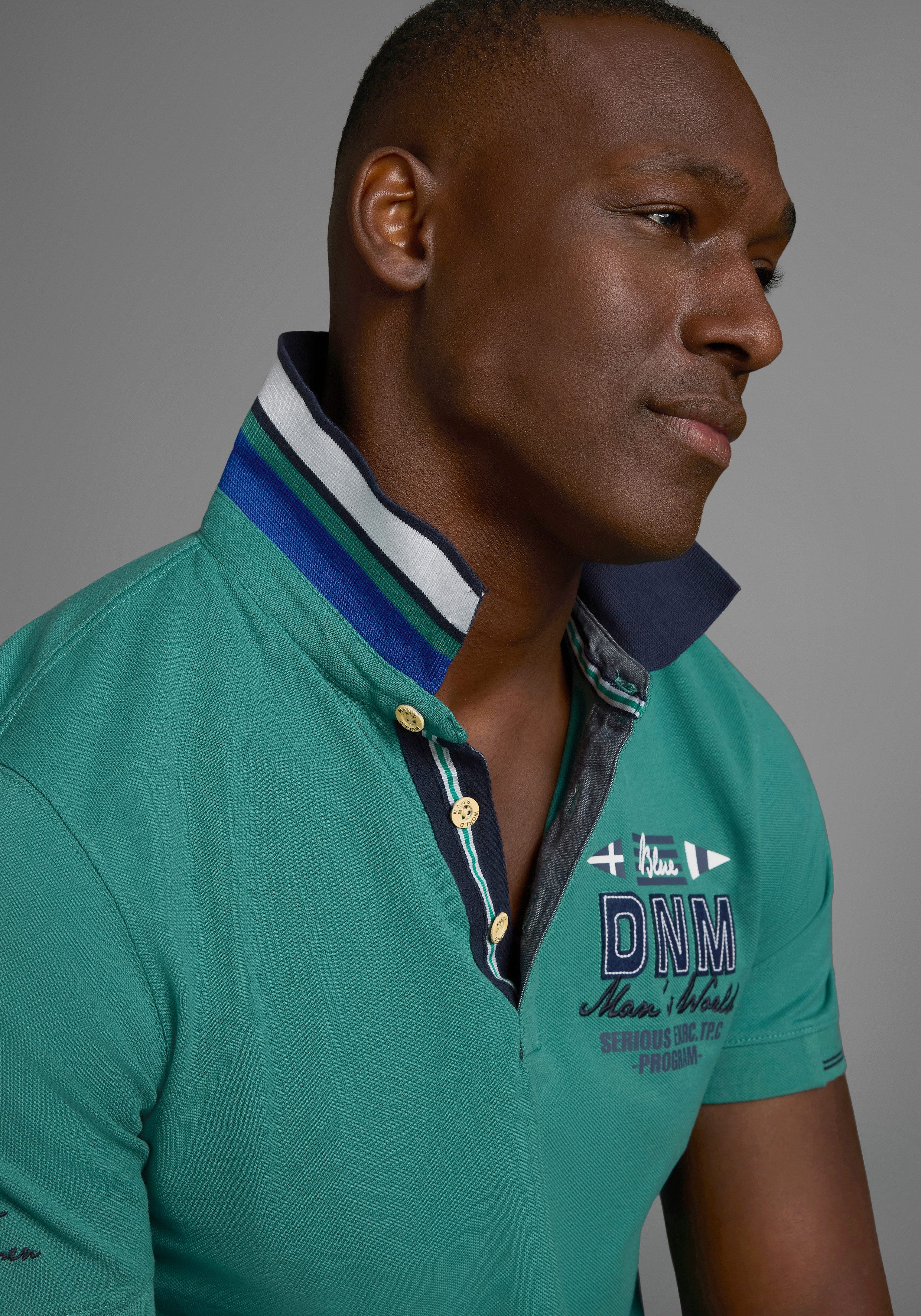 Man's World Poloshirt Korte mouwen, met polokraag, voor sportieve activiteiten