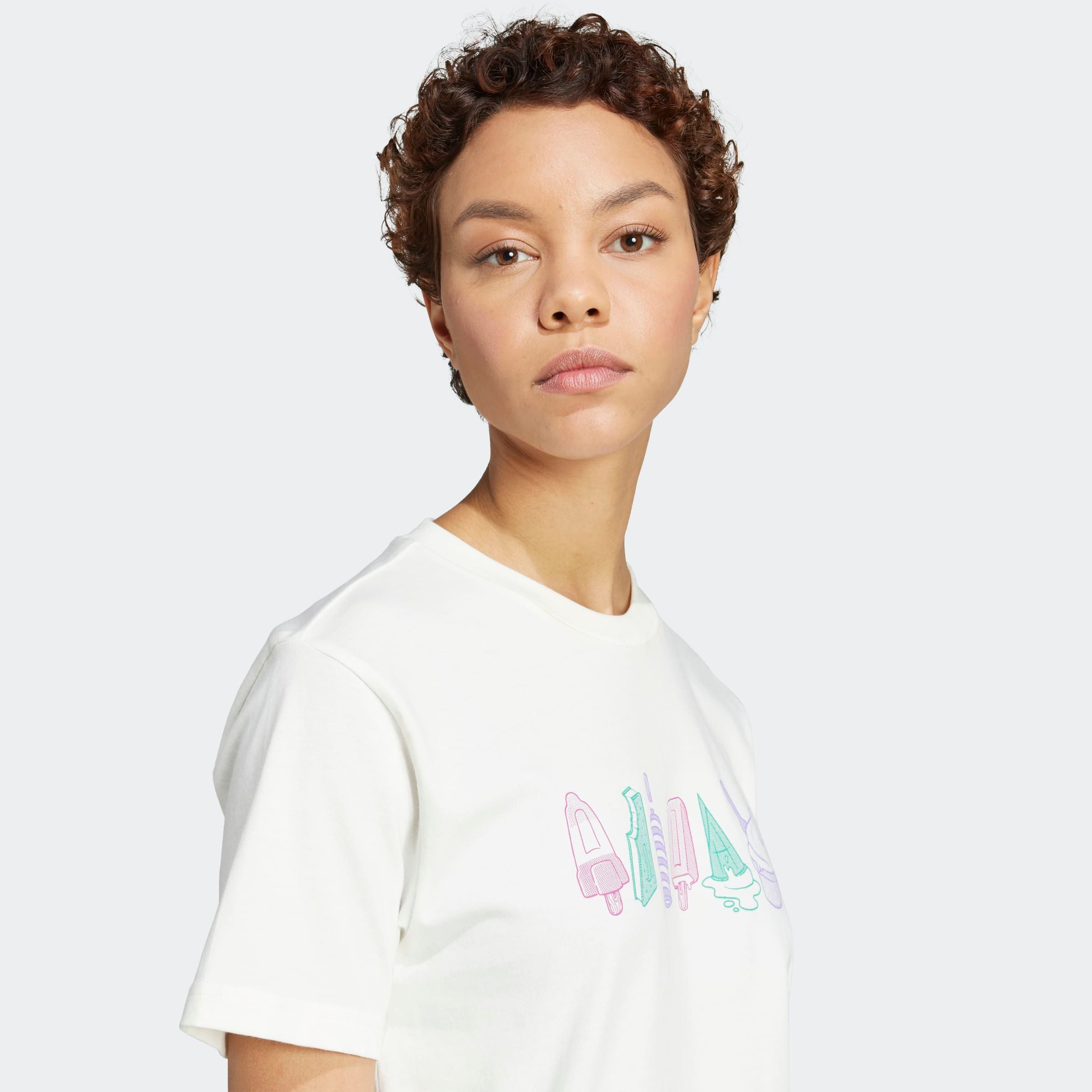 adidas Sportswear T-shirt W L FOOD TEE