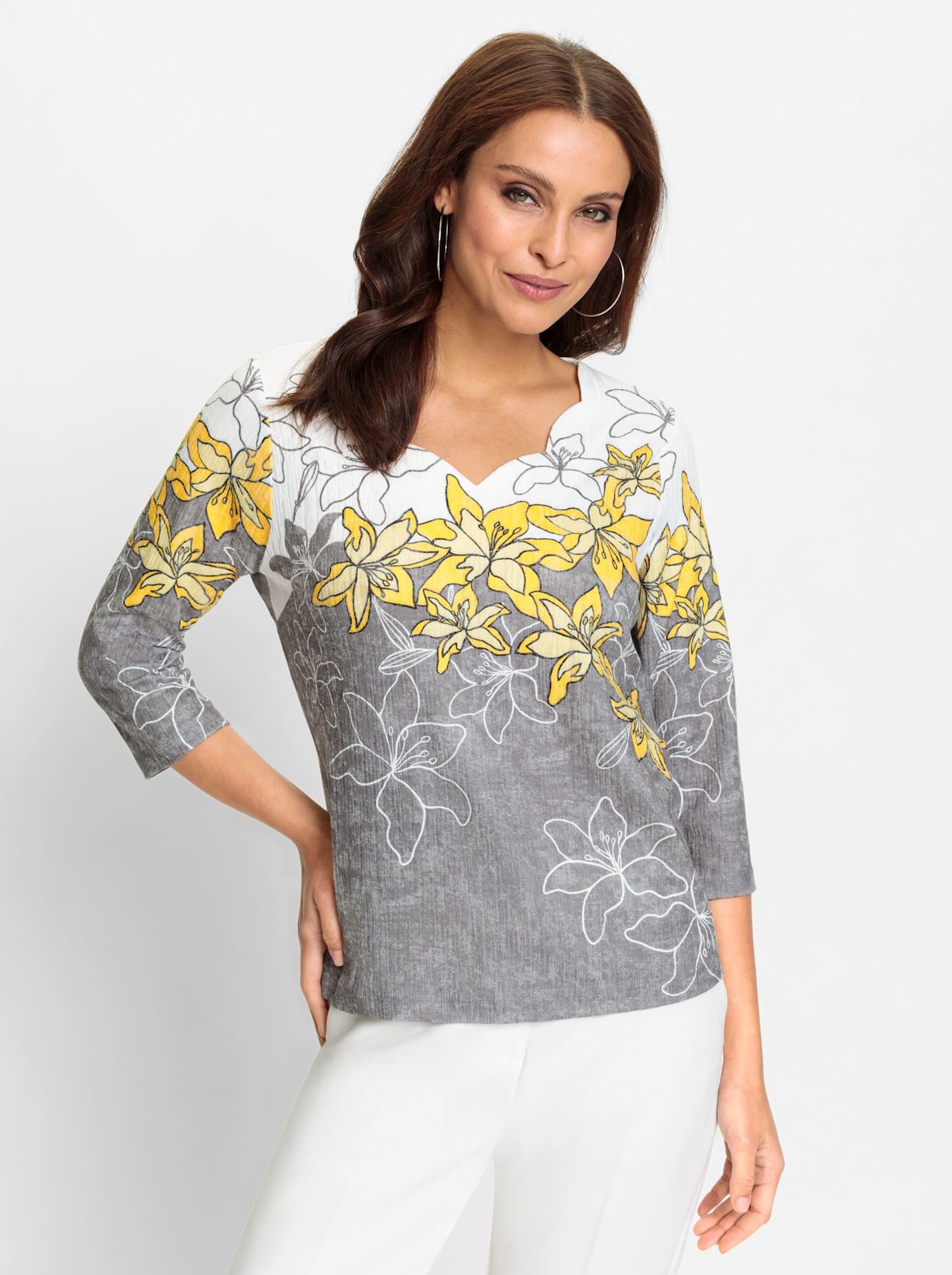 Lady Shirt met print Shirt (1-delig)