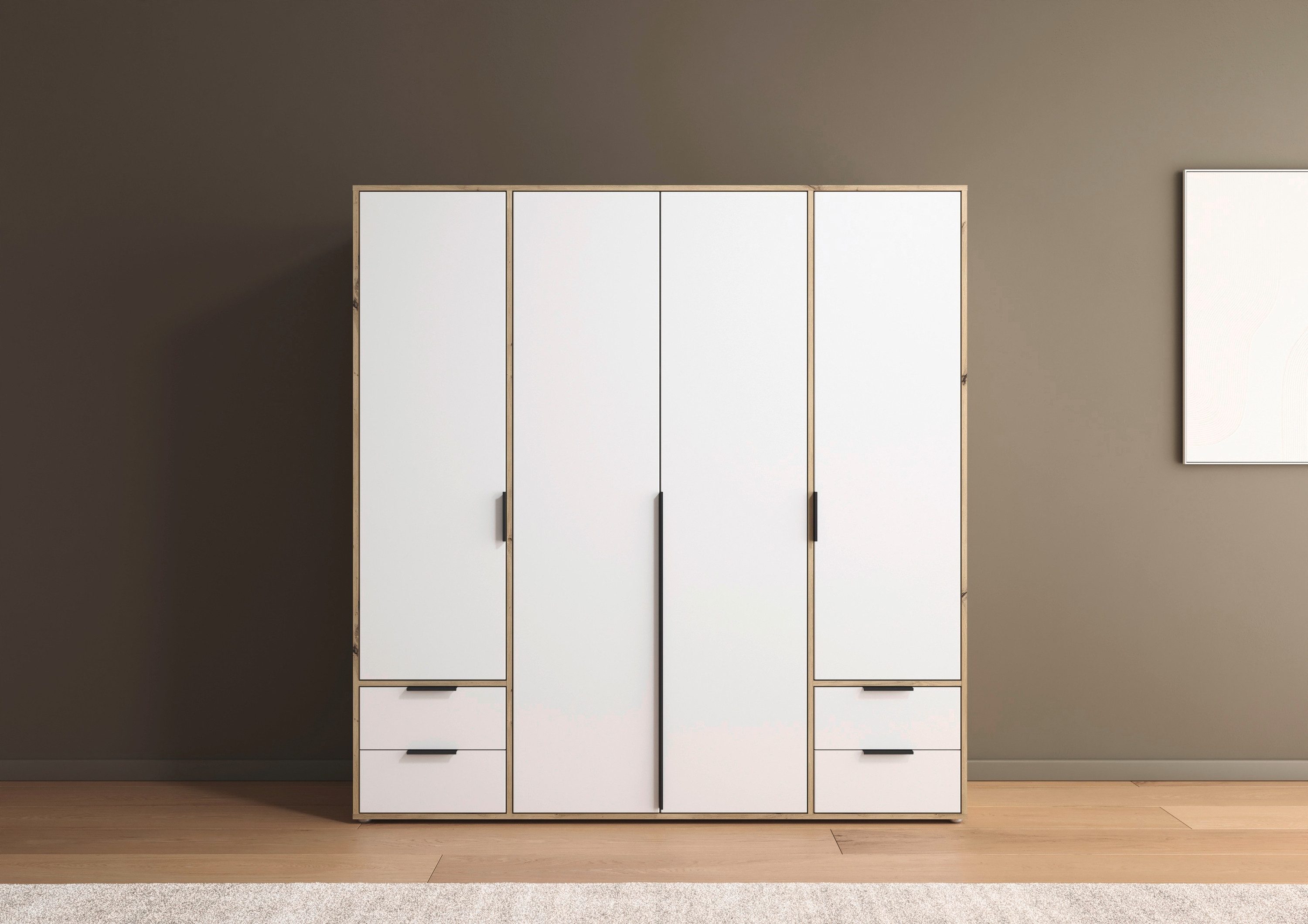 rauch Draaideurkast Kledingkast Kast Garderobe Wasmand NAGATA veel Opbergruimte