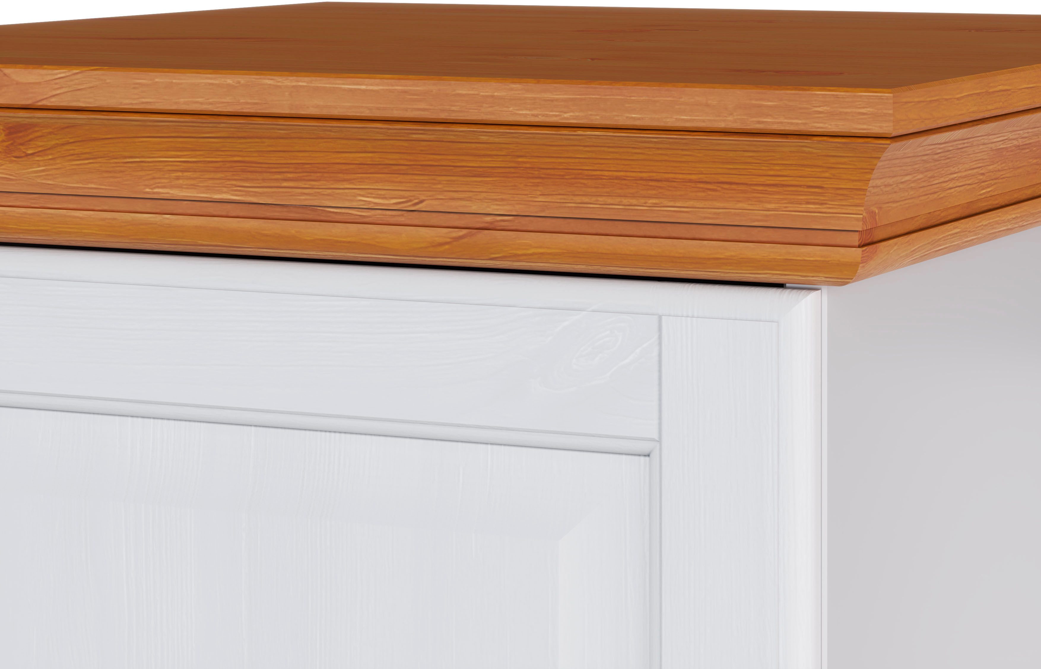 Home affaire Provisiekast Rügen Breedte 47 cm, massief grenen, 2 deuren, 1 lade