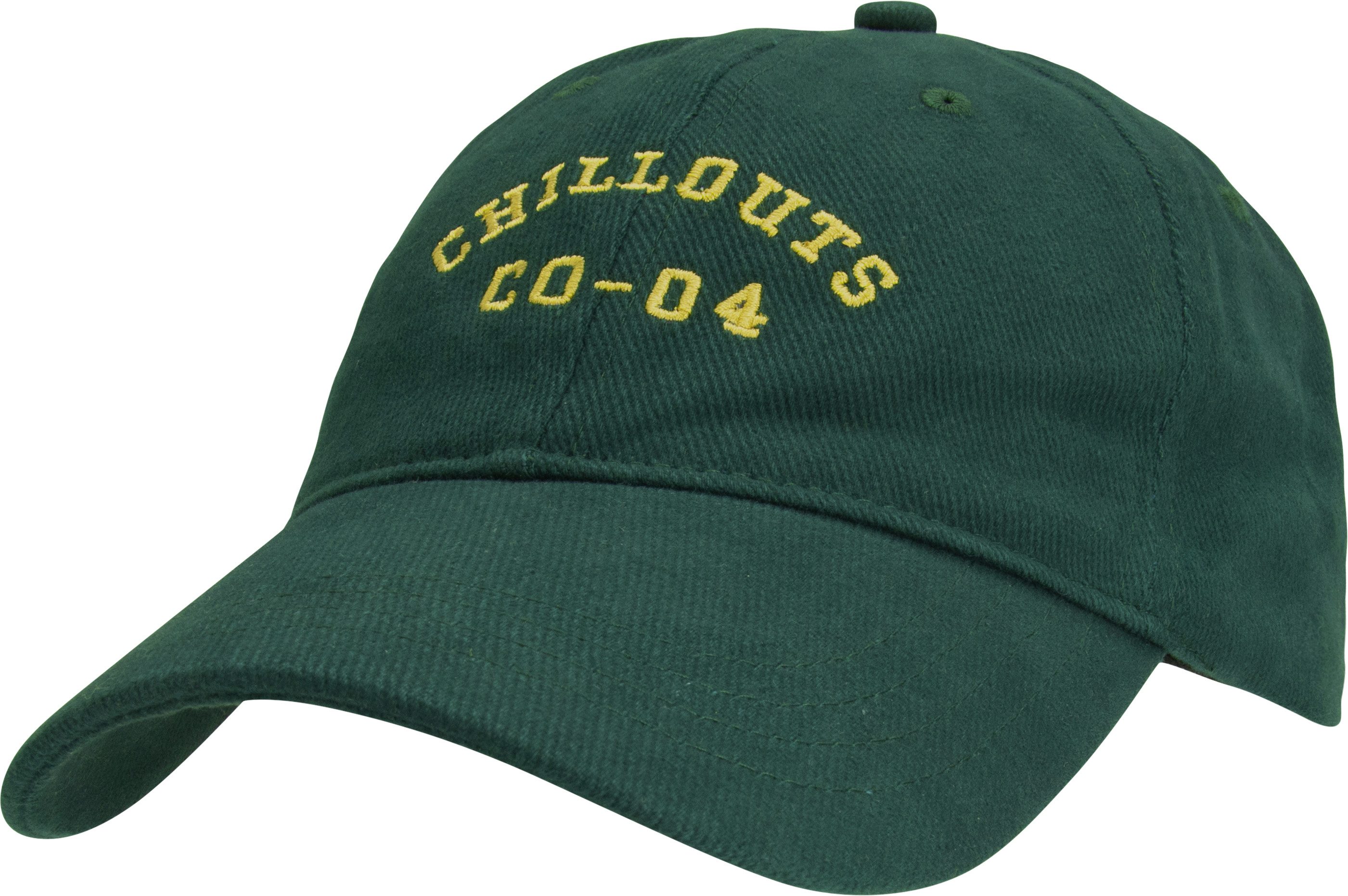 chillouts Baseball pet Woodland Hat met moderne logo-borduursel heren petten groen