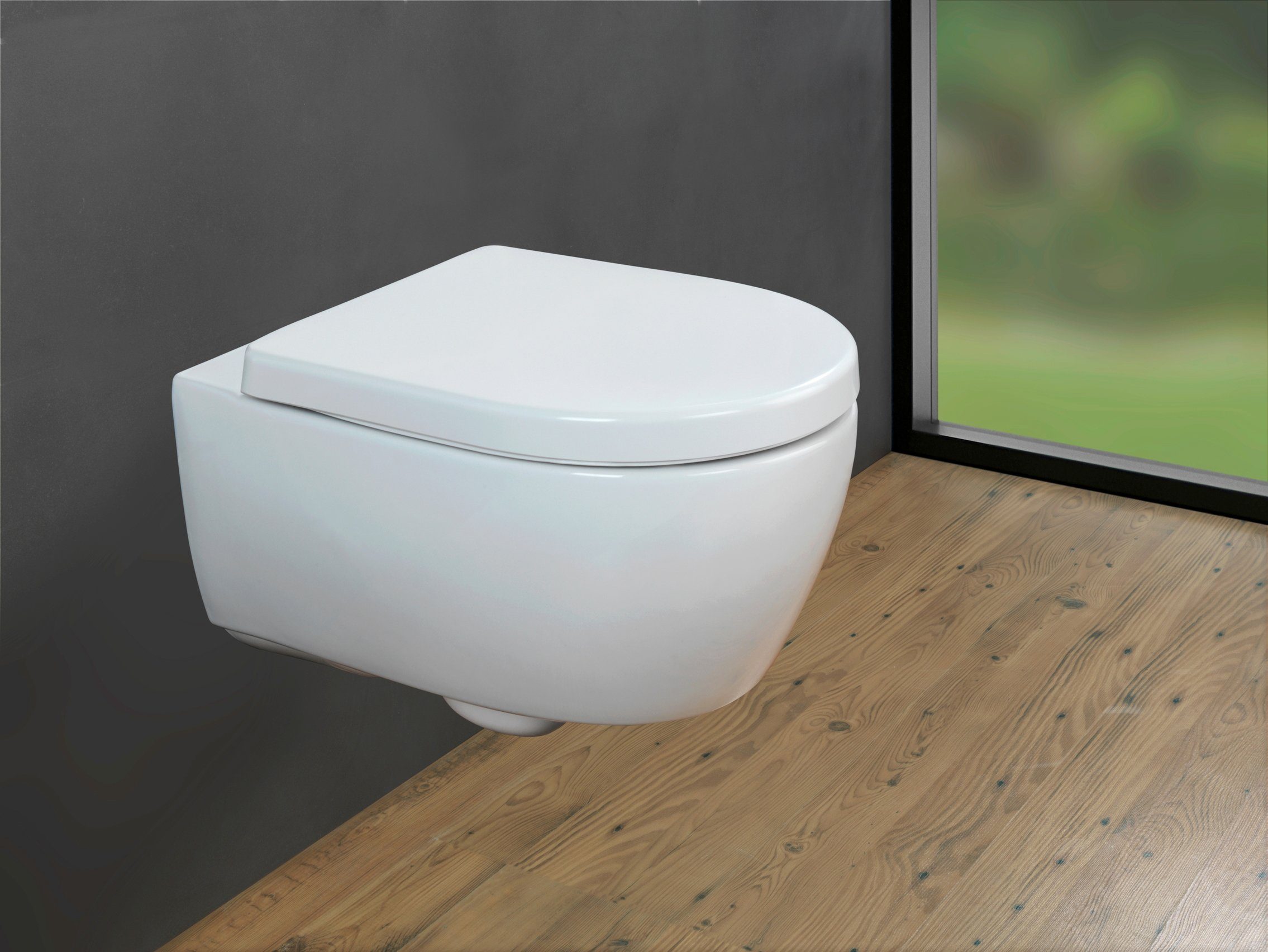 WENKO Toiletzitting Exclusive nr. 9 van duroplast, met soft-closemechanisme (1 stuk)