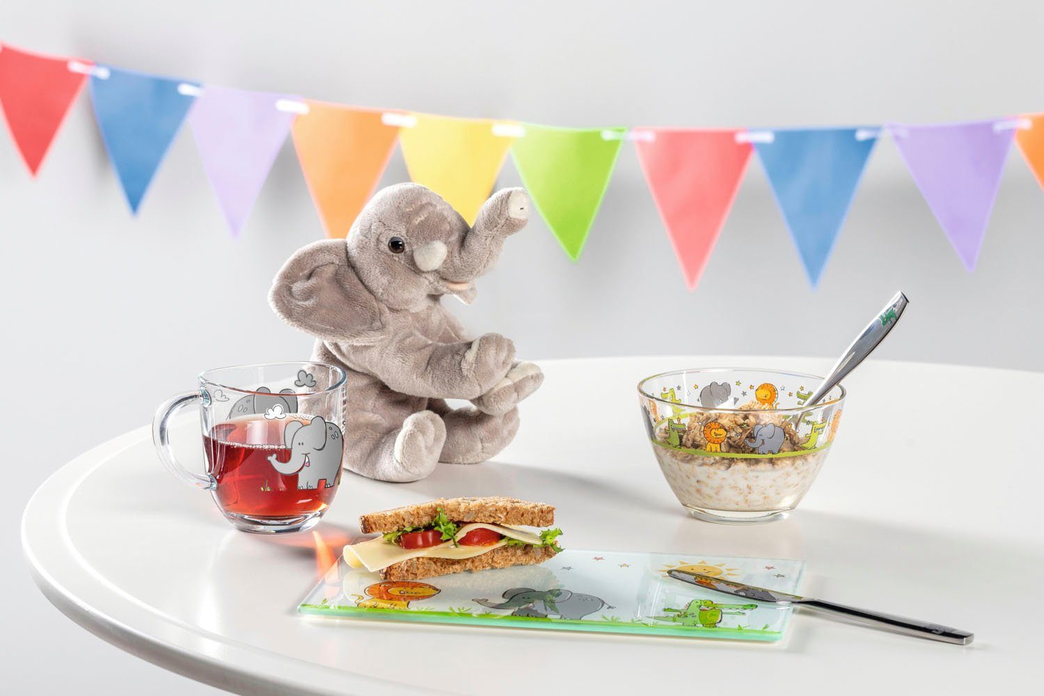 LEONARDO Kopje BAMBINI olifant 6-delige set (set, 6-delig)