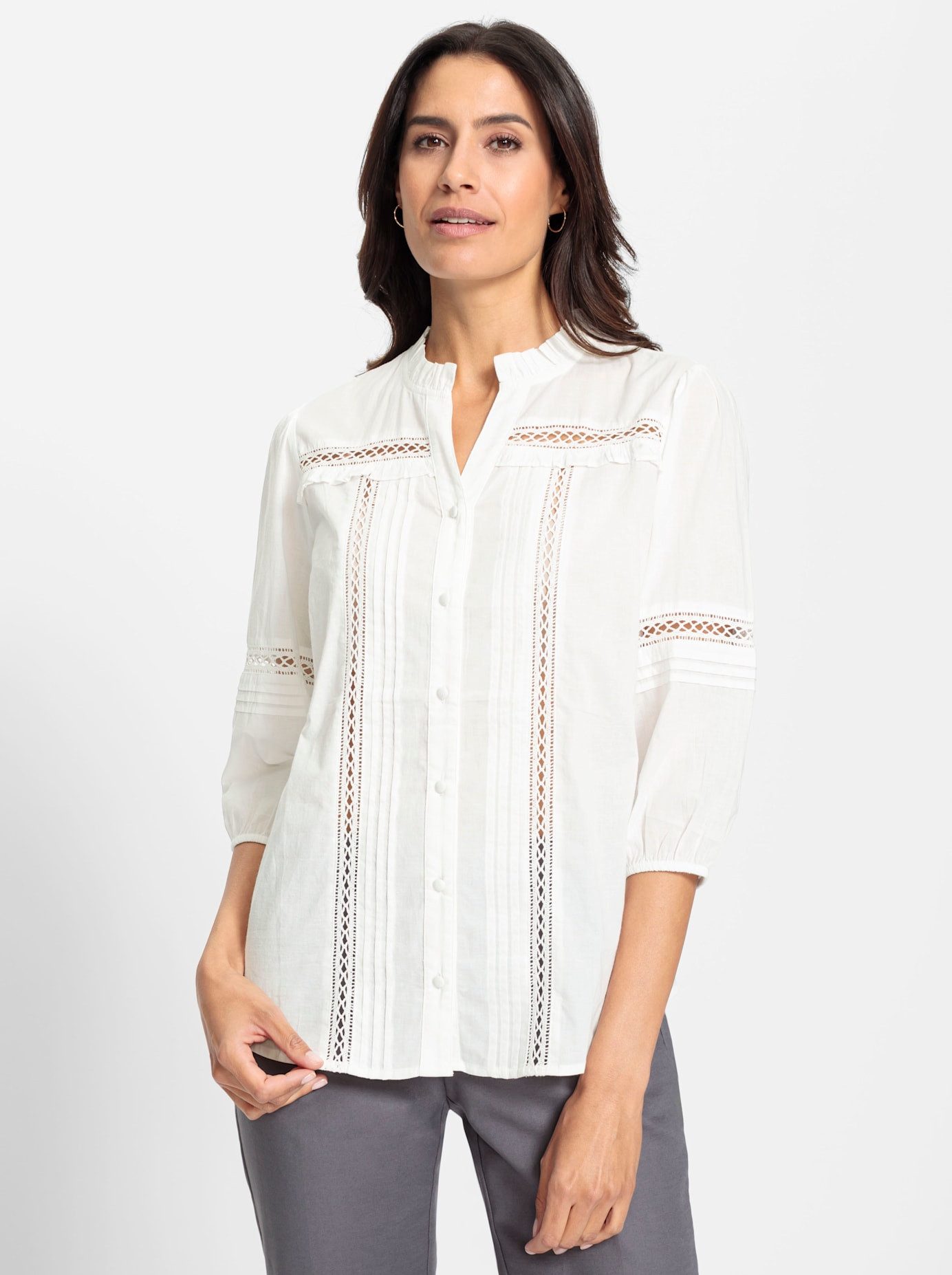 Classic Inspirationen Overhemdblouse