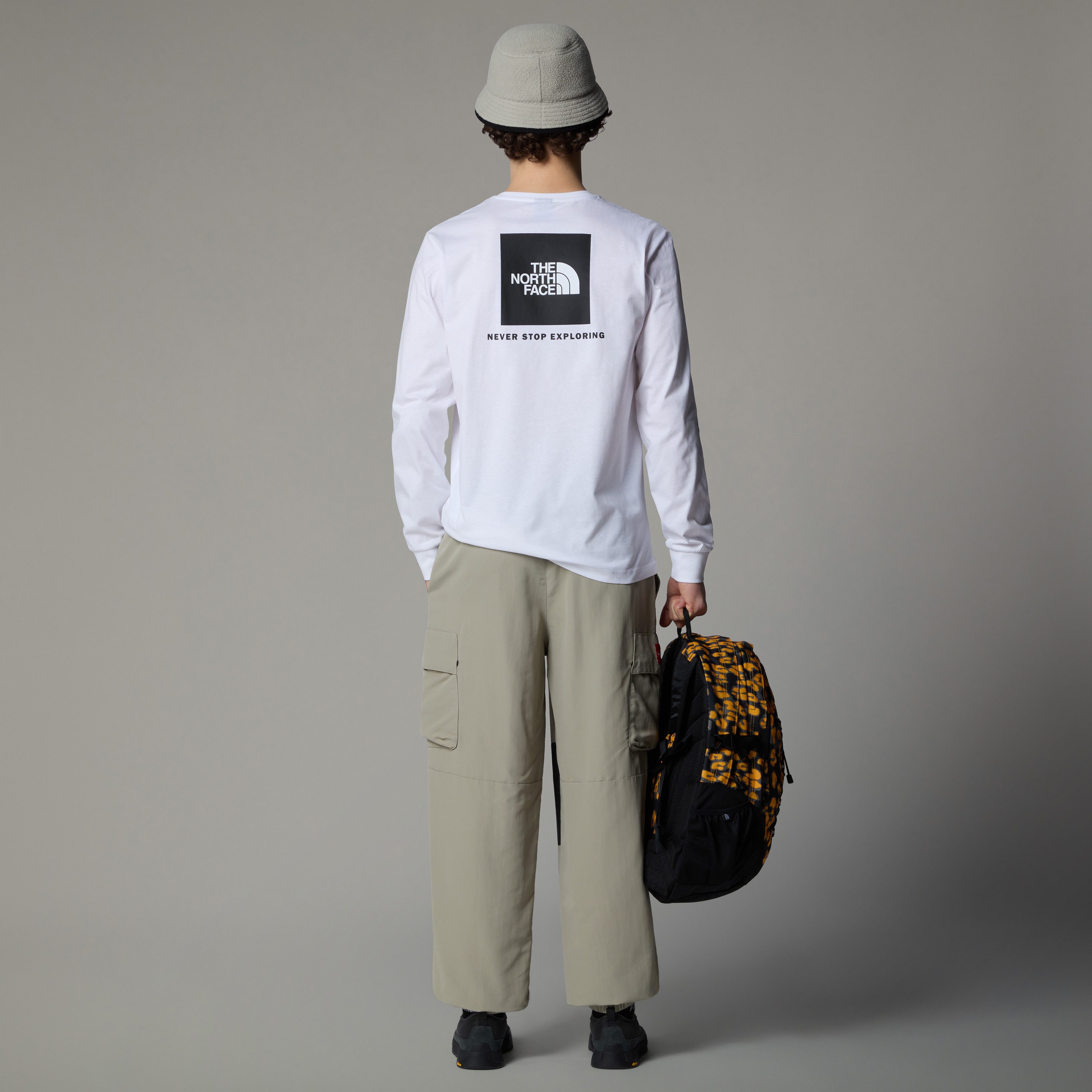 The North Face Shirt met lange mouwen NSE Box langarmshirt voor heren (1-delig)