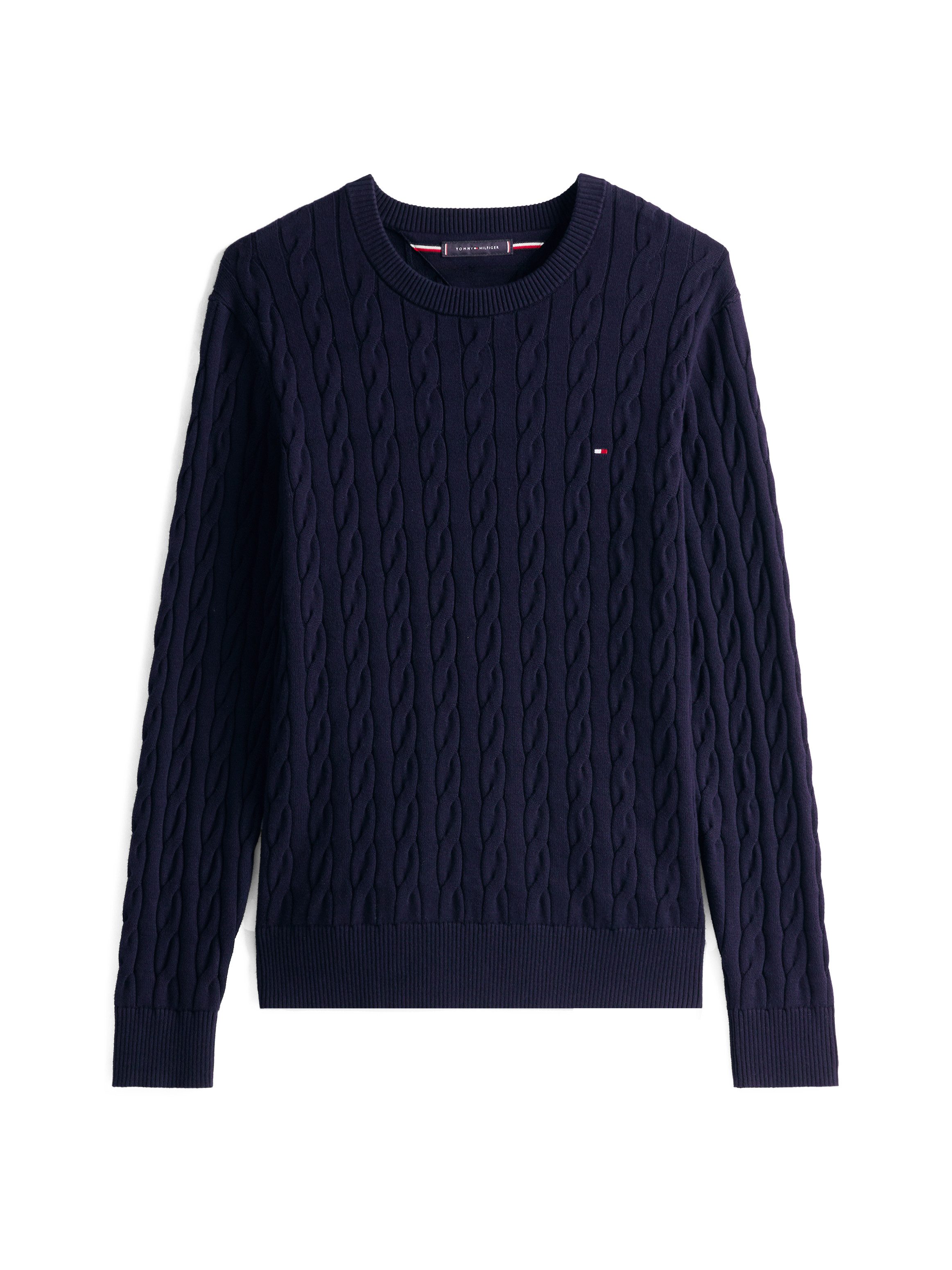 Tommy Hilfiger Gebreide trui CLASSIC CABLE CREW NECK