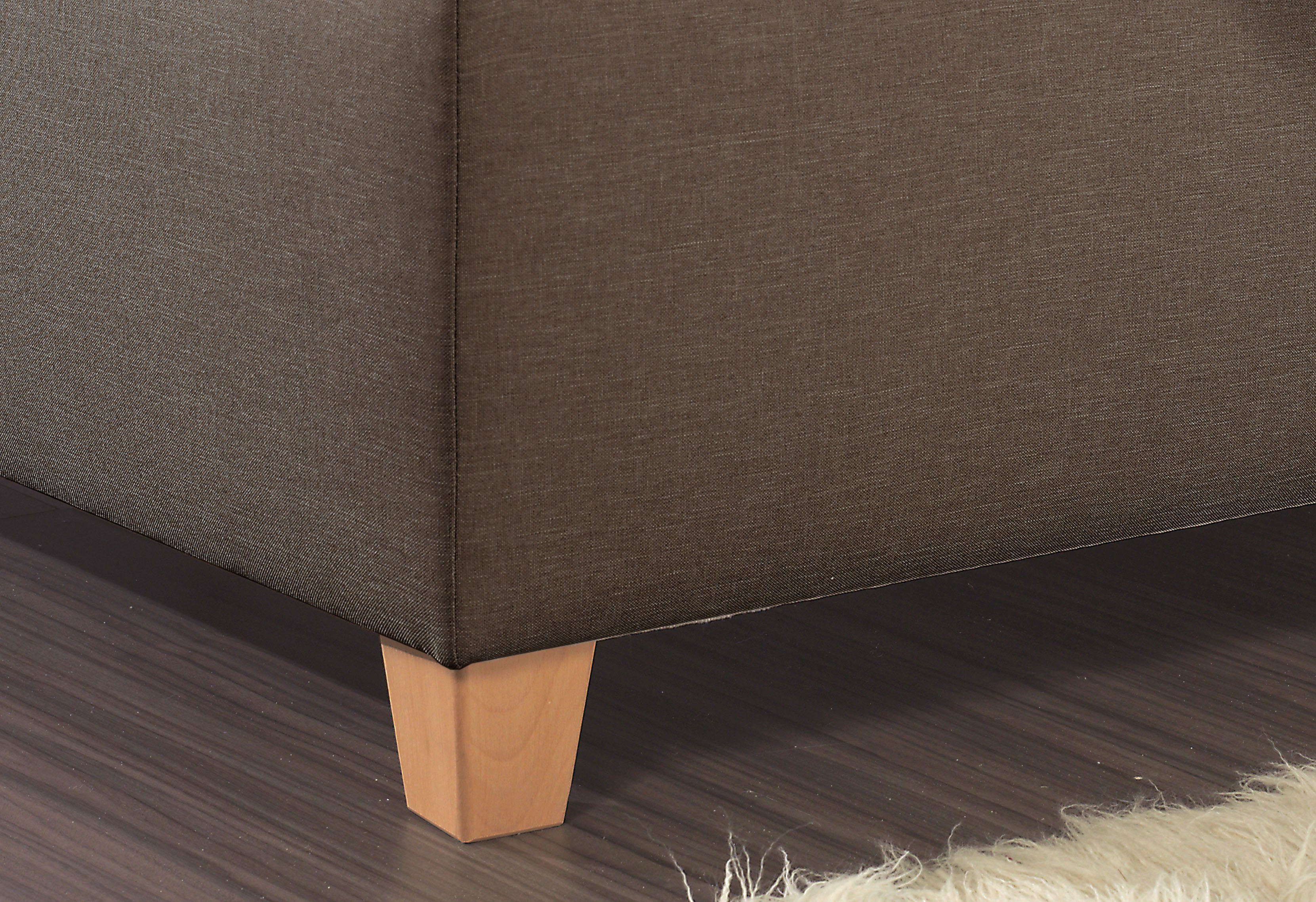 Maintal Gestoffeerd bed Madane naar keuze met matras in de hardheden h2, h3 of h4