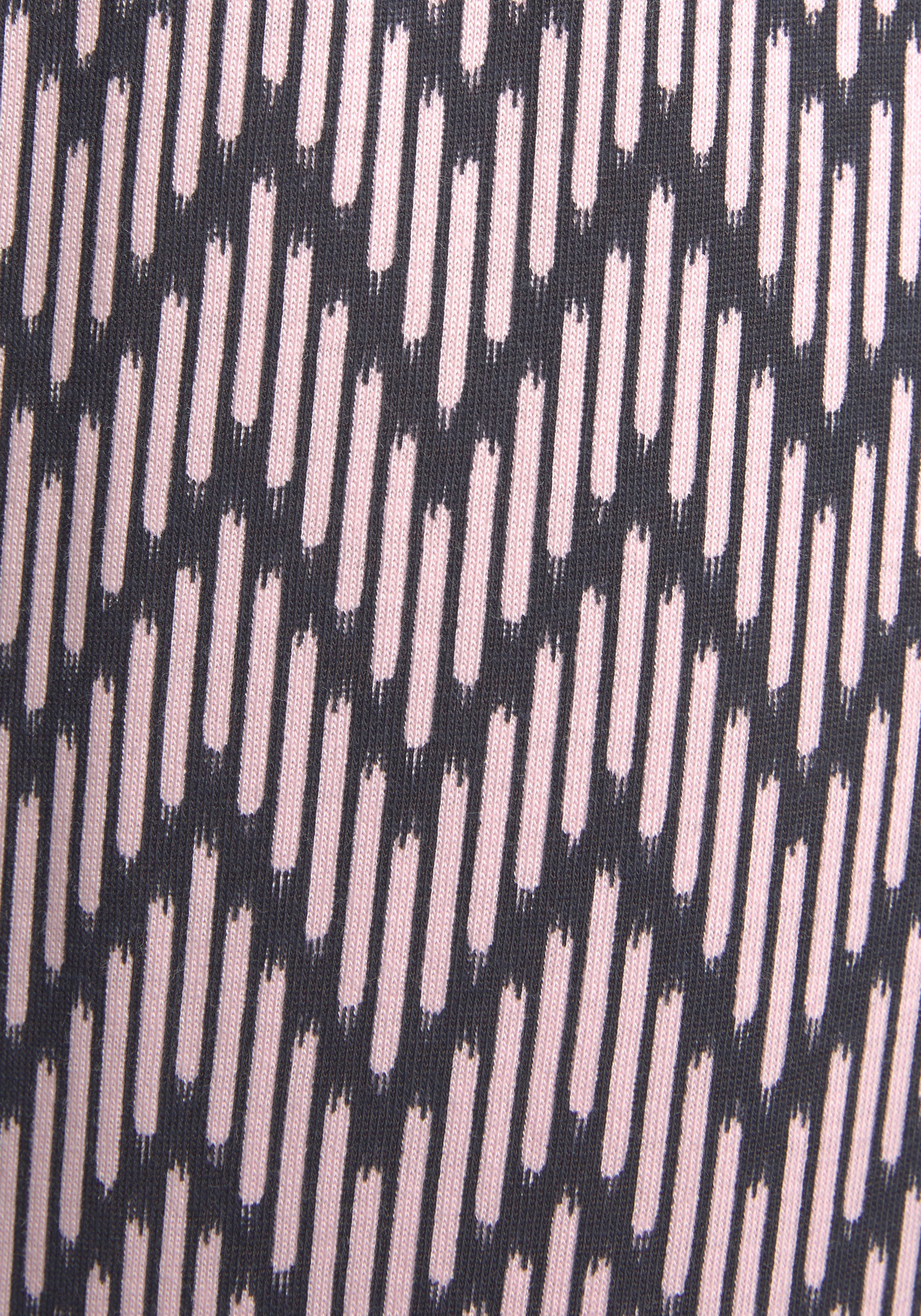 Vivance Dreams Pyjama met gedessineerde pyjamabroek (2-delig, 1 stuk)