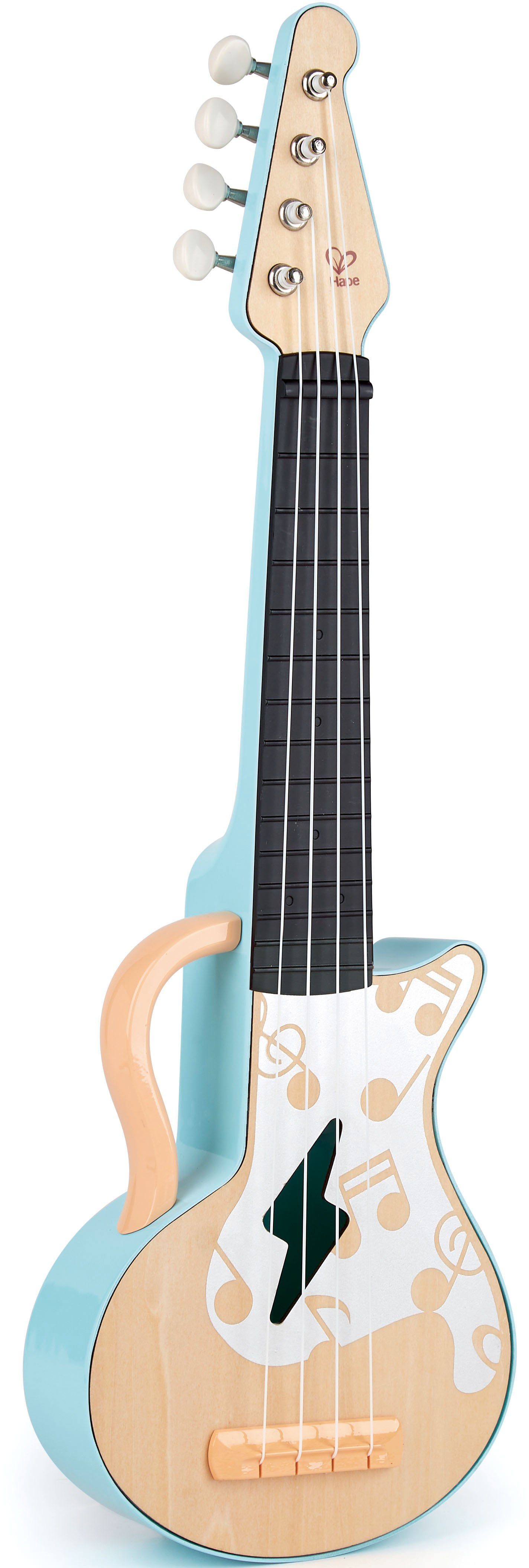 Hape Speelgoed-muziekinstrument Rock 'n roll oefenukulele