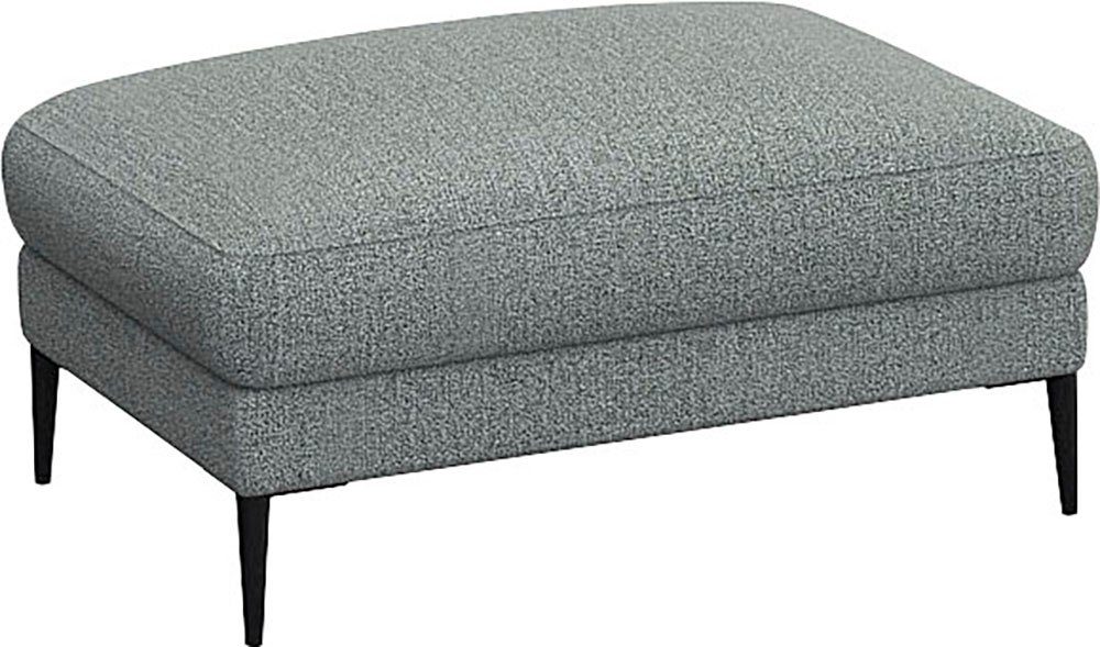 FLEXLUX Poef Belle gestoffeerde hocker, zithocker Scandinavisch design, in een sublieme verwerking