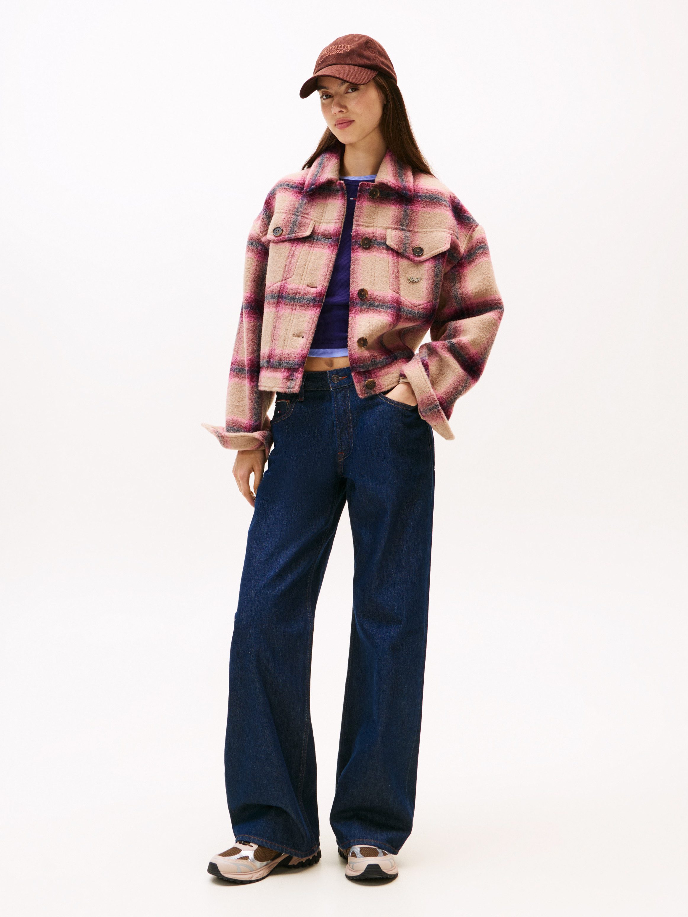 TOMMY JEANS Overhemdjasje TJW WOOL TRUCKER JACKET