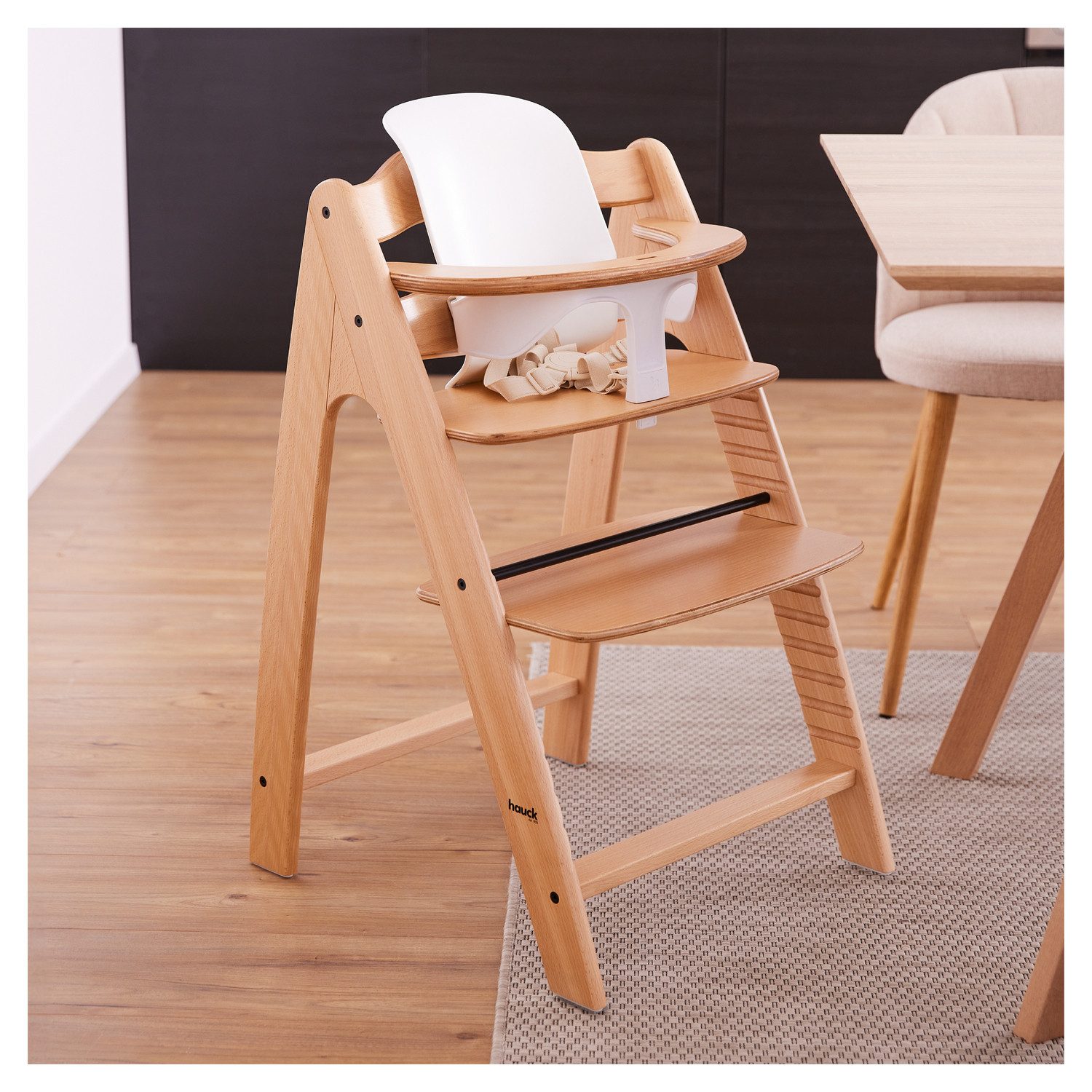 Hauck Stoelverkleiner Babysitz voor hoge stoelen "alpha+", "beta+" en "arketa"