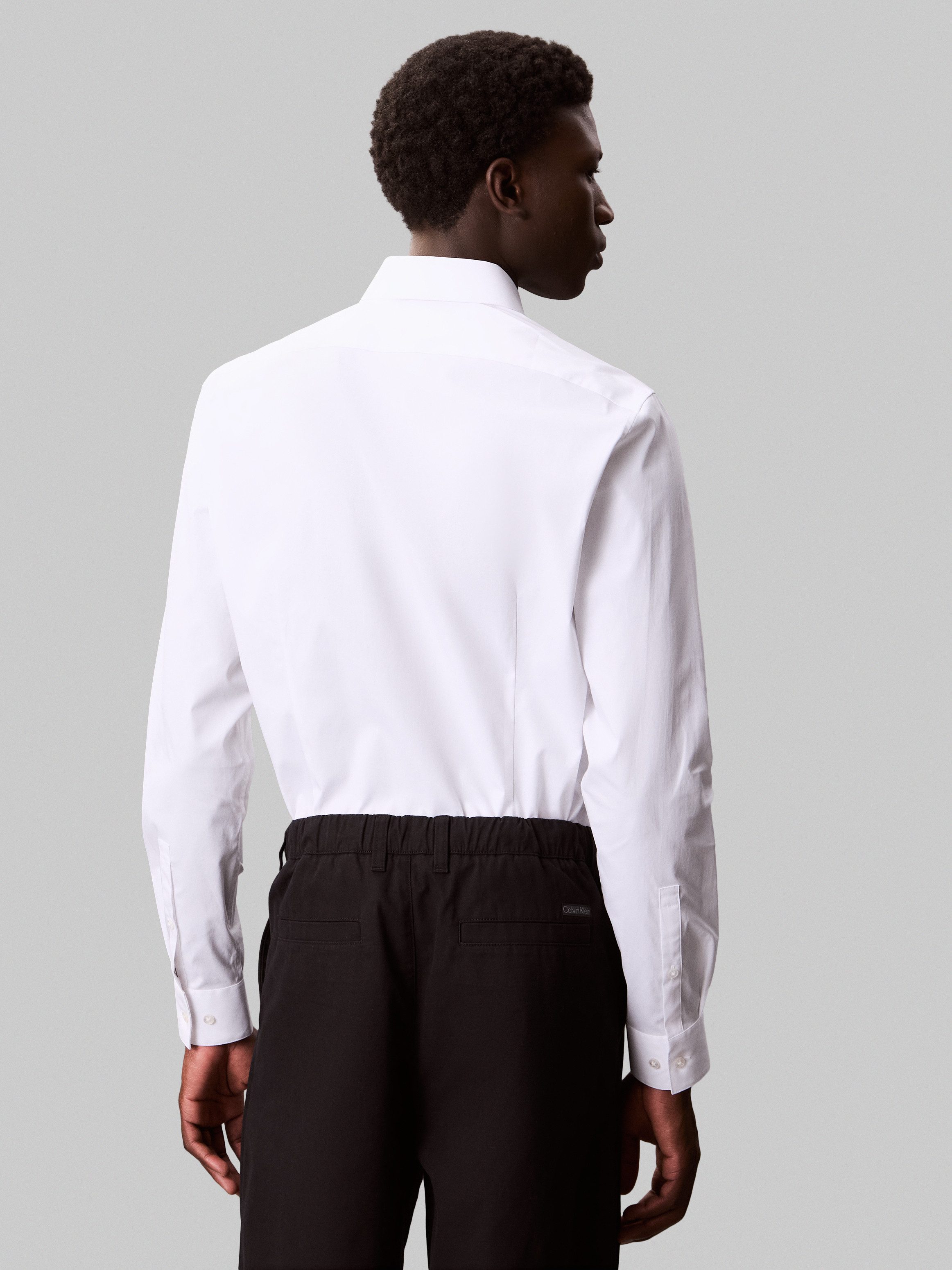 Calvin Klein Businessoverhemd SLIM ESNTL POPLIN NOS STR SLD