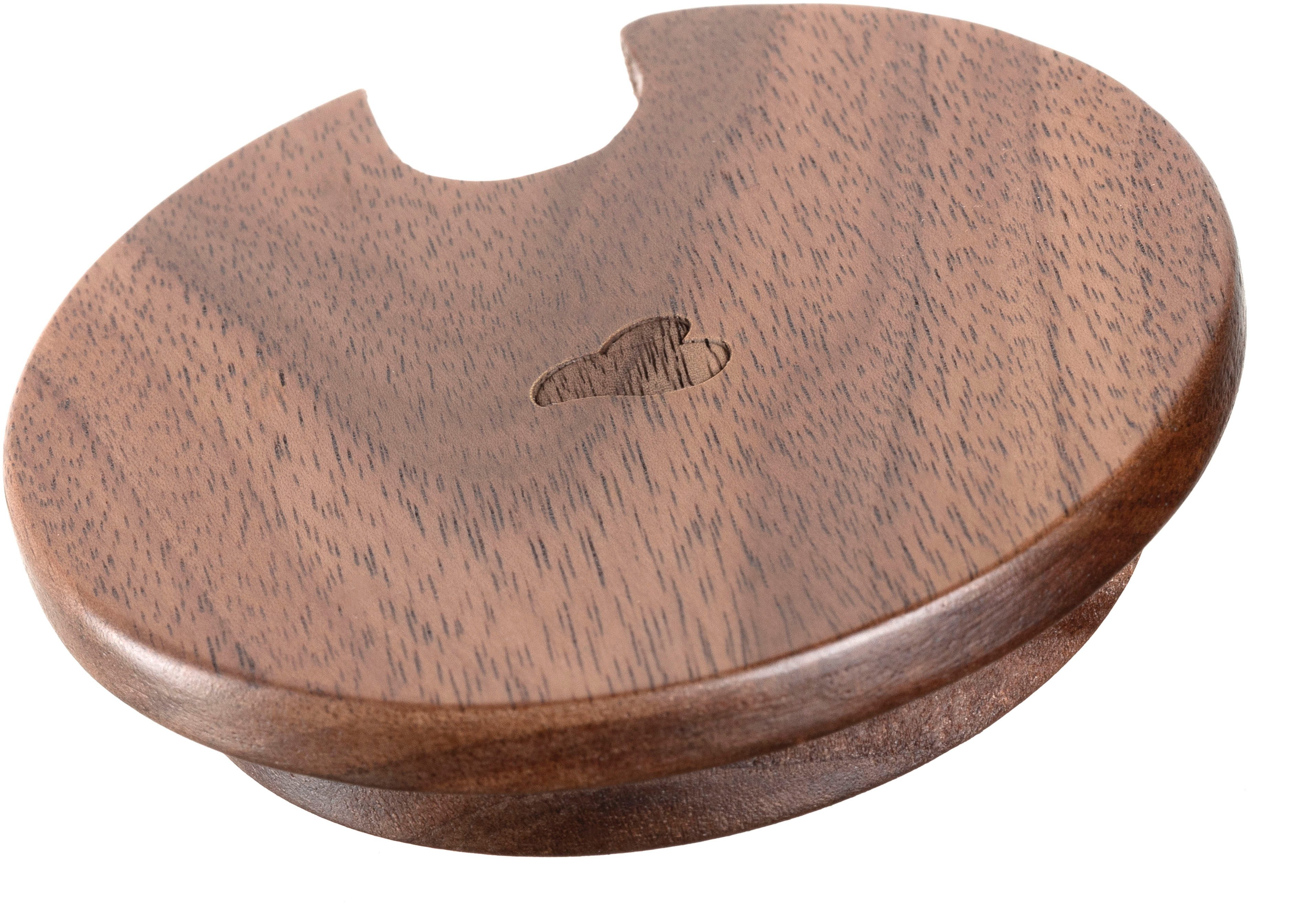 LEONARDO Melk- en suikerset NOVO LEGNO Melkkan en suikerpot met houten deksel (set)