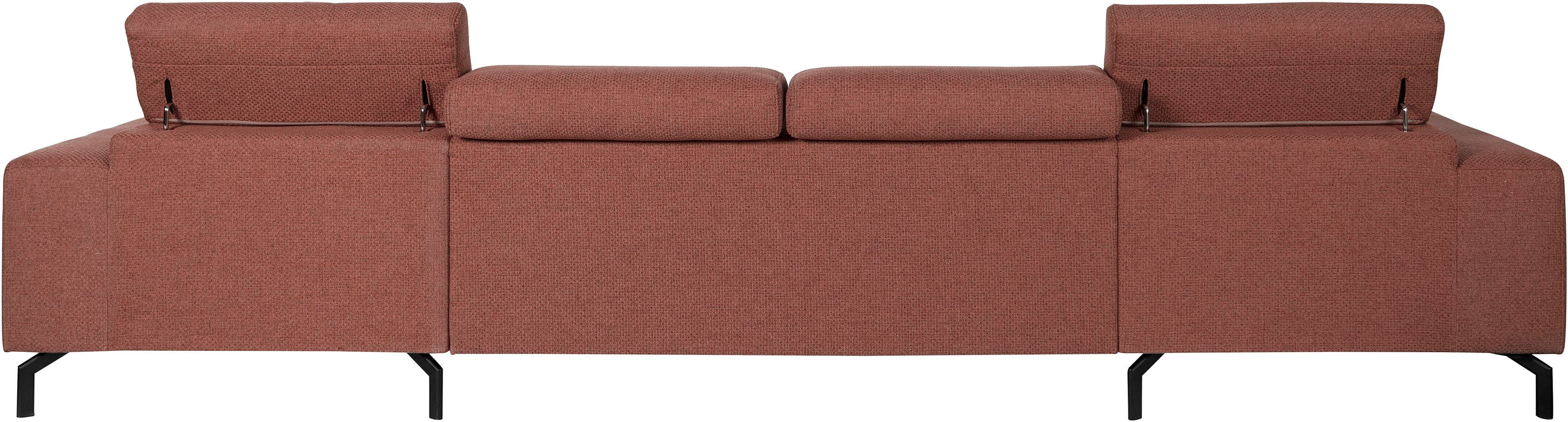 DOMO collection Zithoek Cunelli mooie zitnaden als designelement, stevige zitcomfort, U-vorm