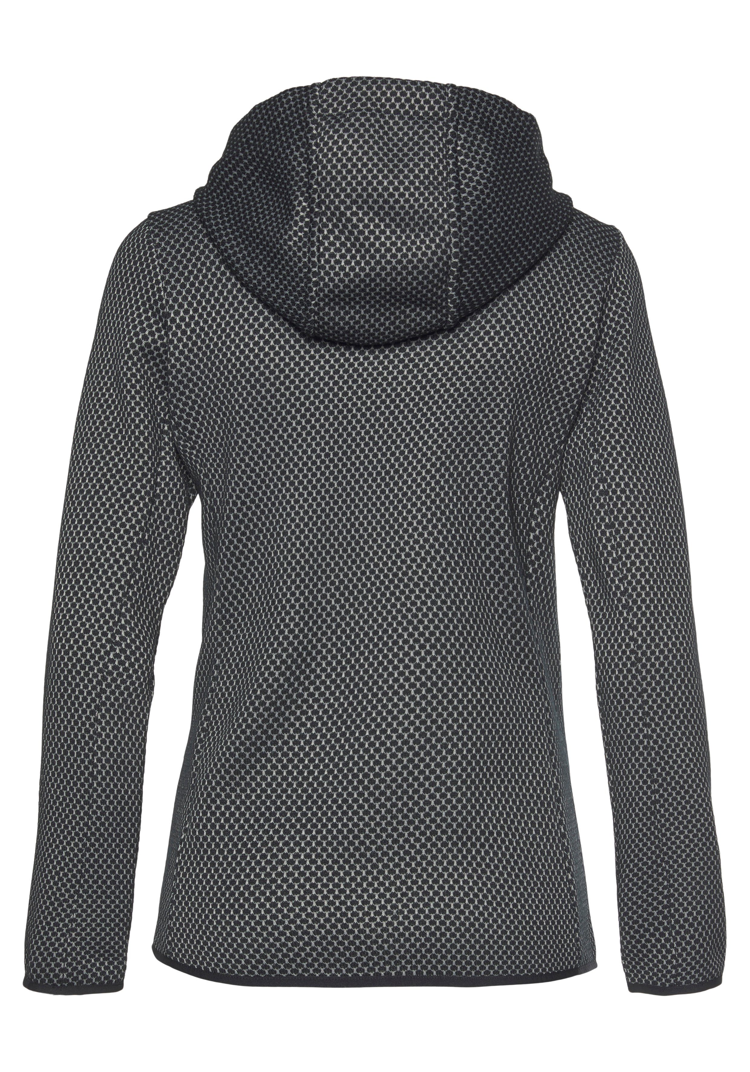 CMP Gebreid fleecejack Warmte & windafstotend & ademend