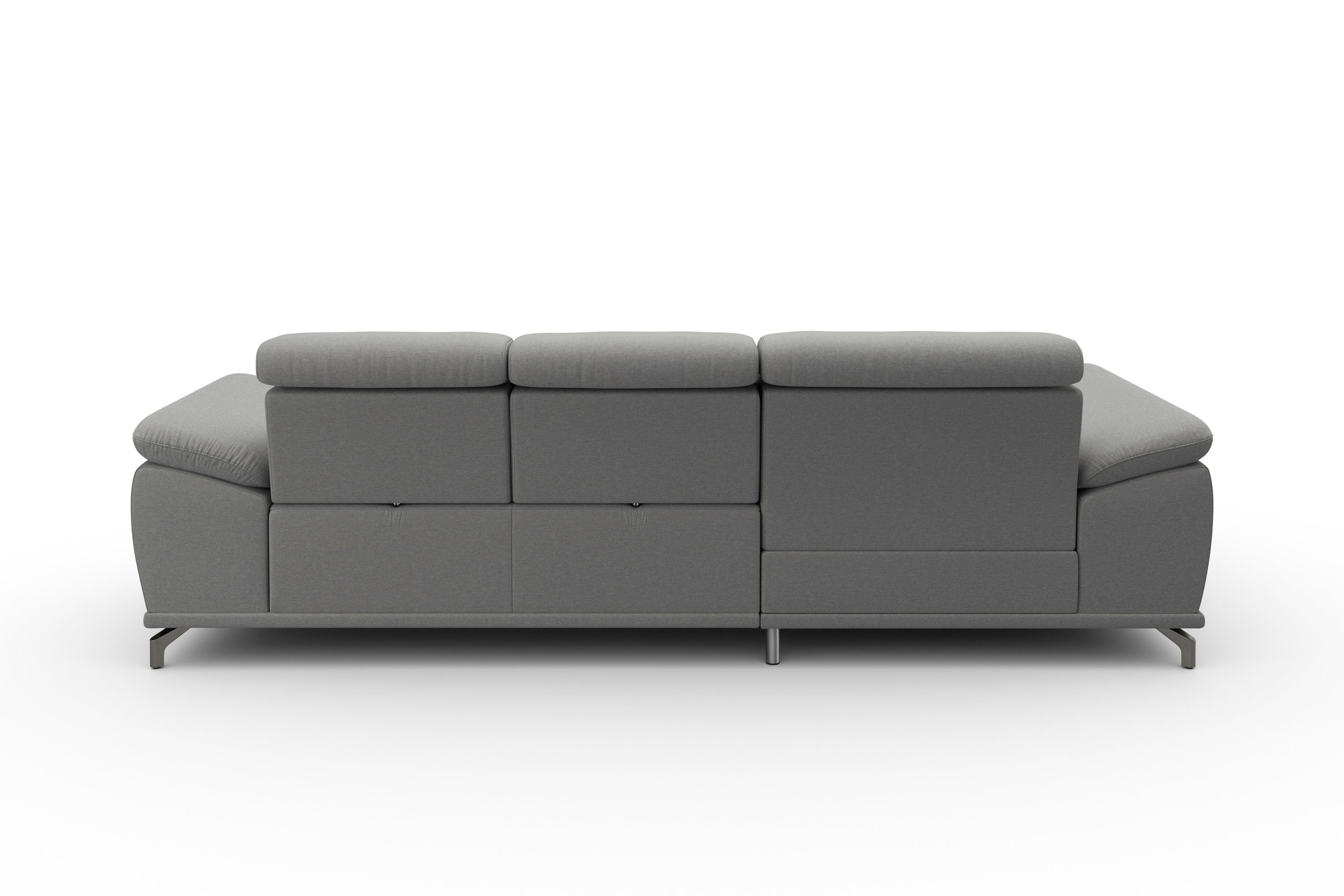 sit&more Hoekbank Cabrio L-vorm, met zitdiepteverstelling, arm- en hoofdsteunverstelling
