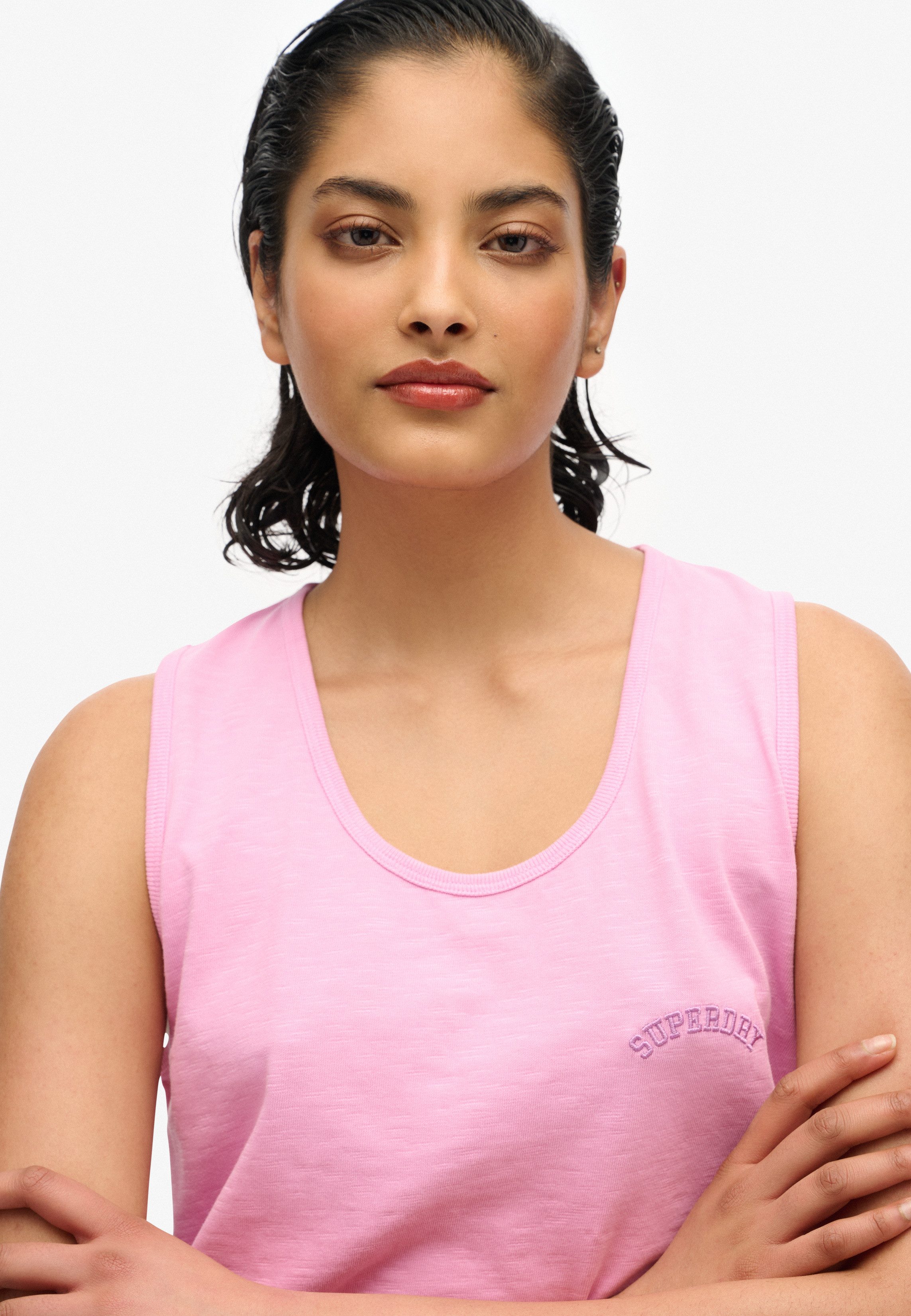 Superdry Tanktop ESSENTIELE LOGO GD VEST