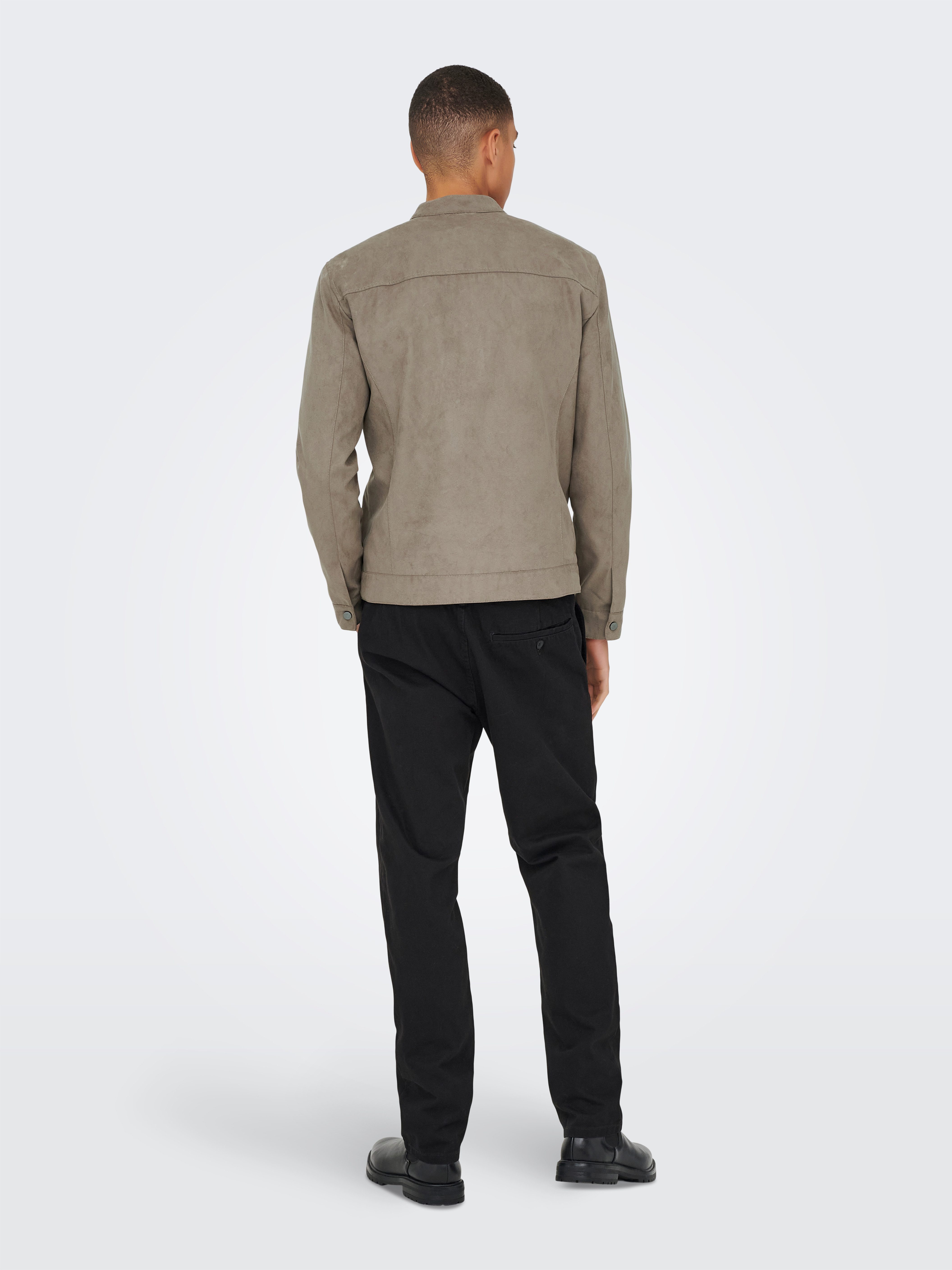 ONLY & SONS Bomberjack ONSMIKE FAKE SUEDE JACKET OTW