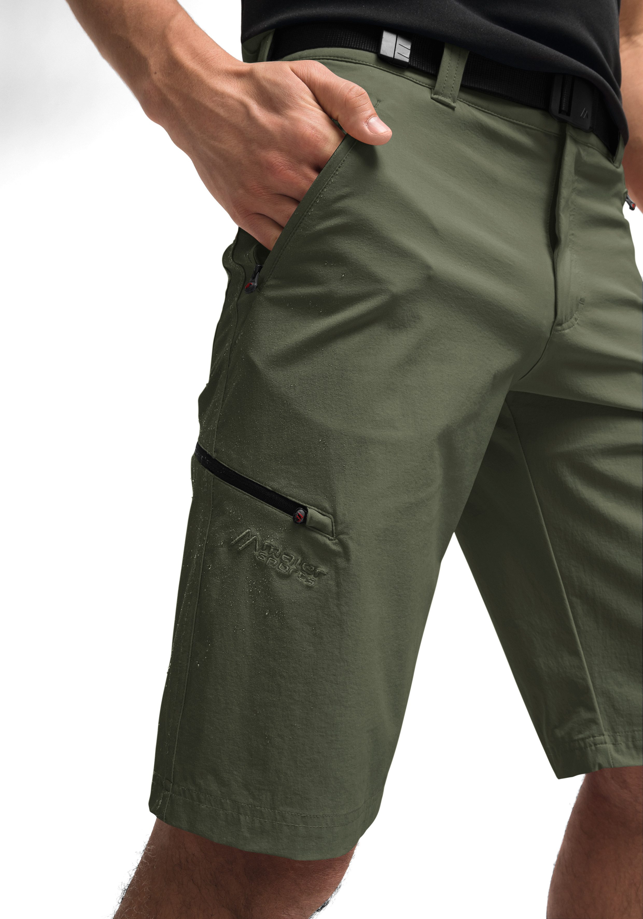 Maier Sports Bermuda Nil Bermuda korte heren-wandelbroek, moderne outdoorbermuda, trekkingbroek