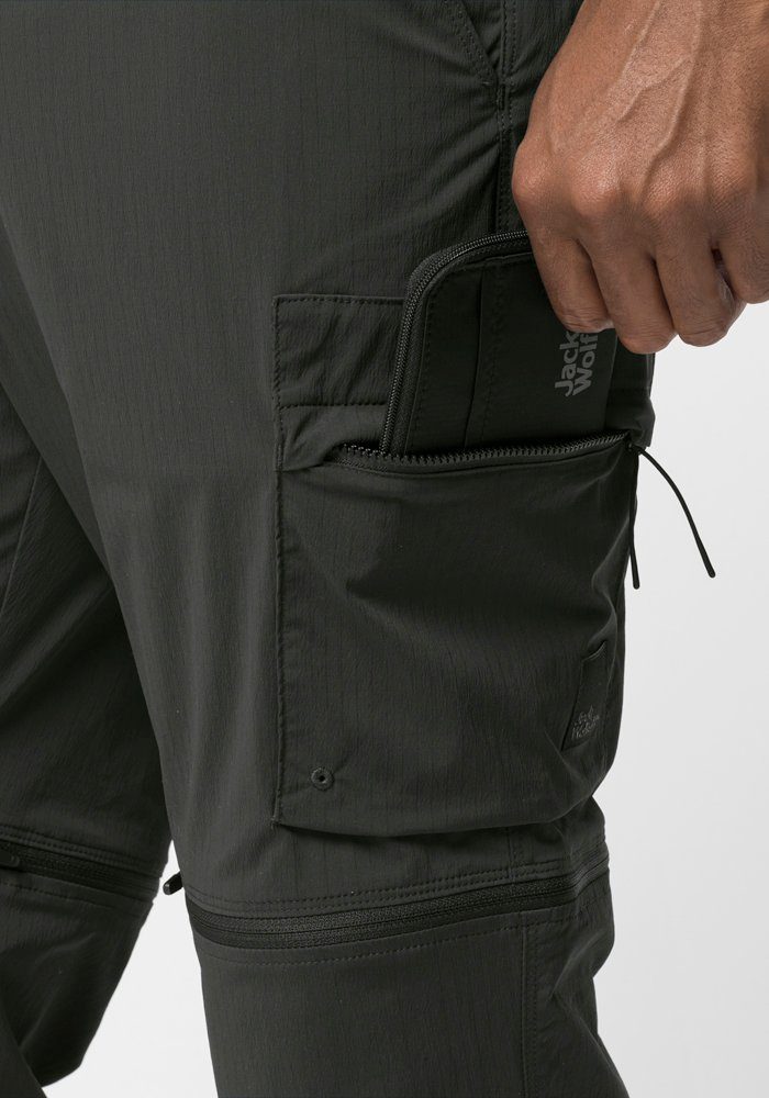 Jack Wolfskin Trekkingbroek WANDERTHIRST ZIP PANTS M