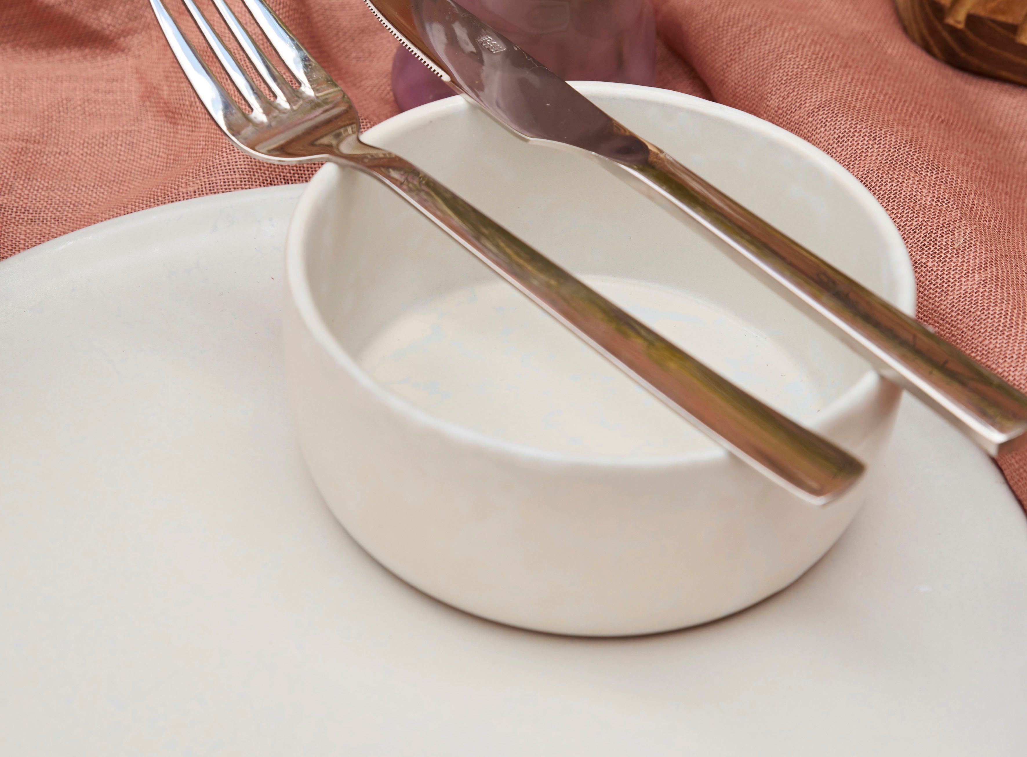 aida RAW Schaal Raw Aardewerk, Ø 13,5 cm (set, 6-delig)