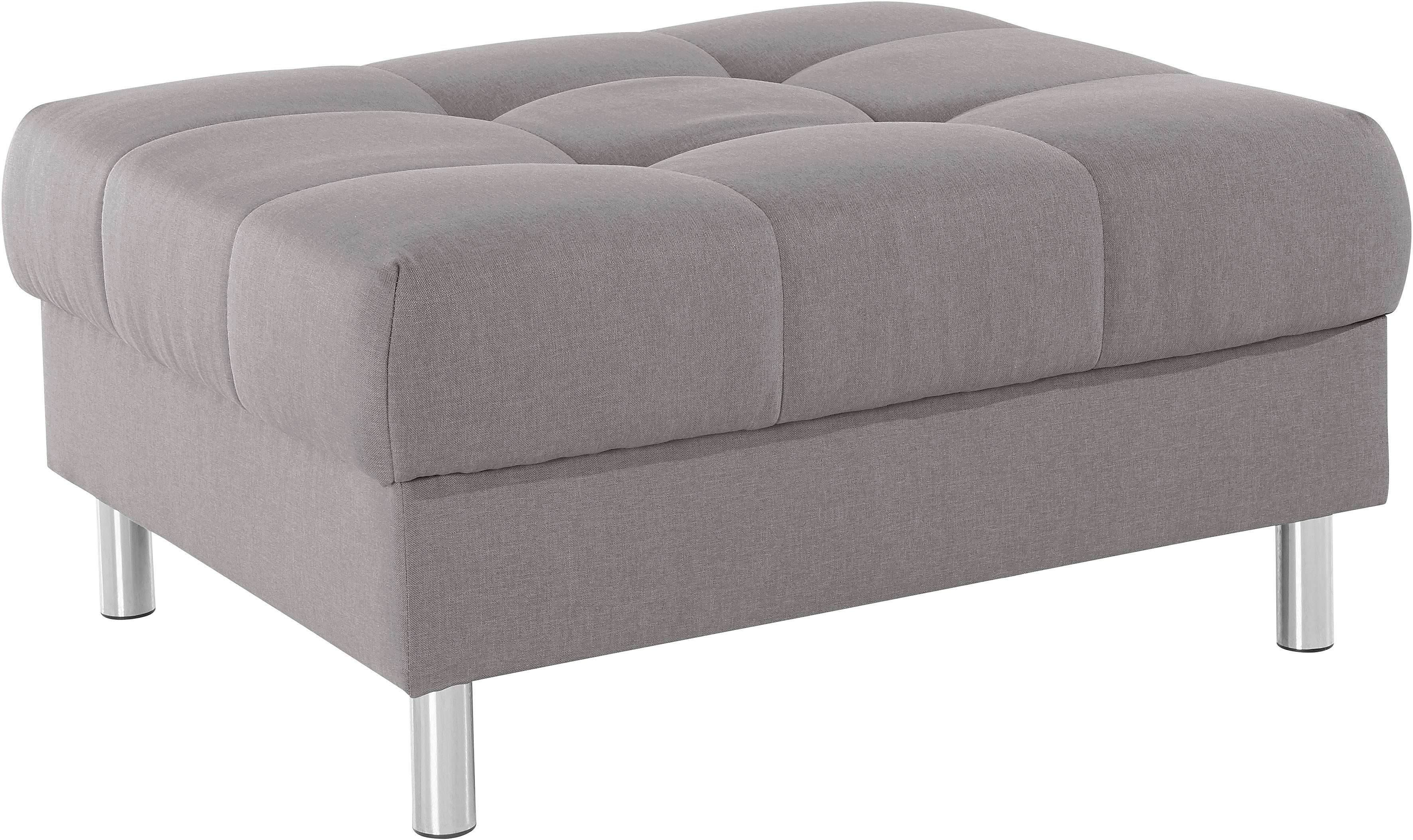 COLLECTION AB Hoekbank Rada L-vorm inclusief hocker, slaapfunctie en binnenvering