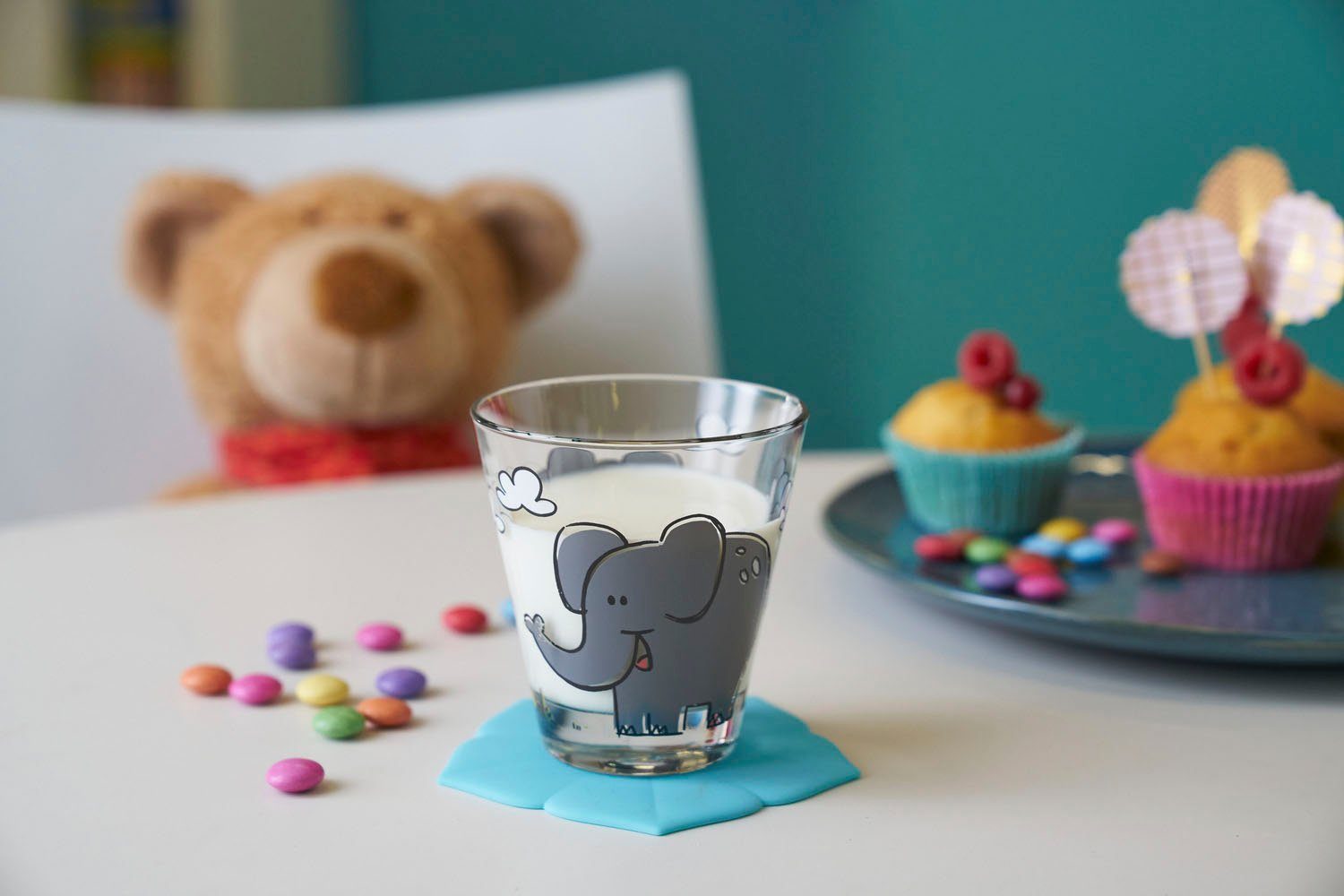 LEONARDO Kinderbeker BAMBINI olifant (set, 6-delig)