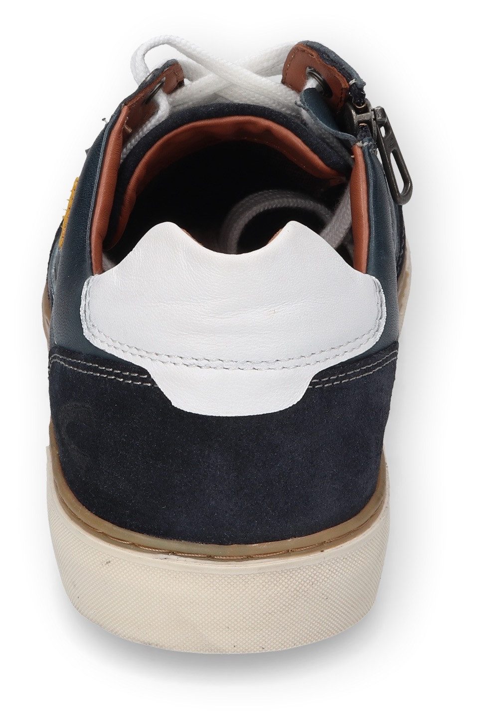 camel active Sneakers , retro sneaker, veterschoen, lage schoen met leren binnenzool