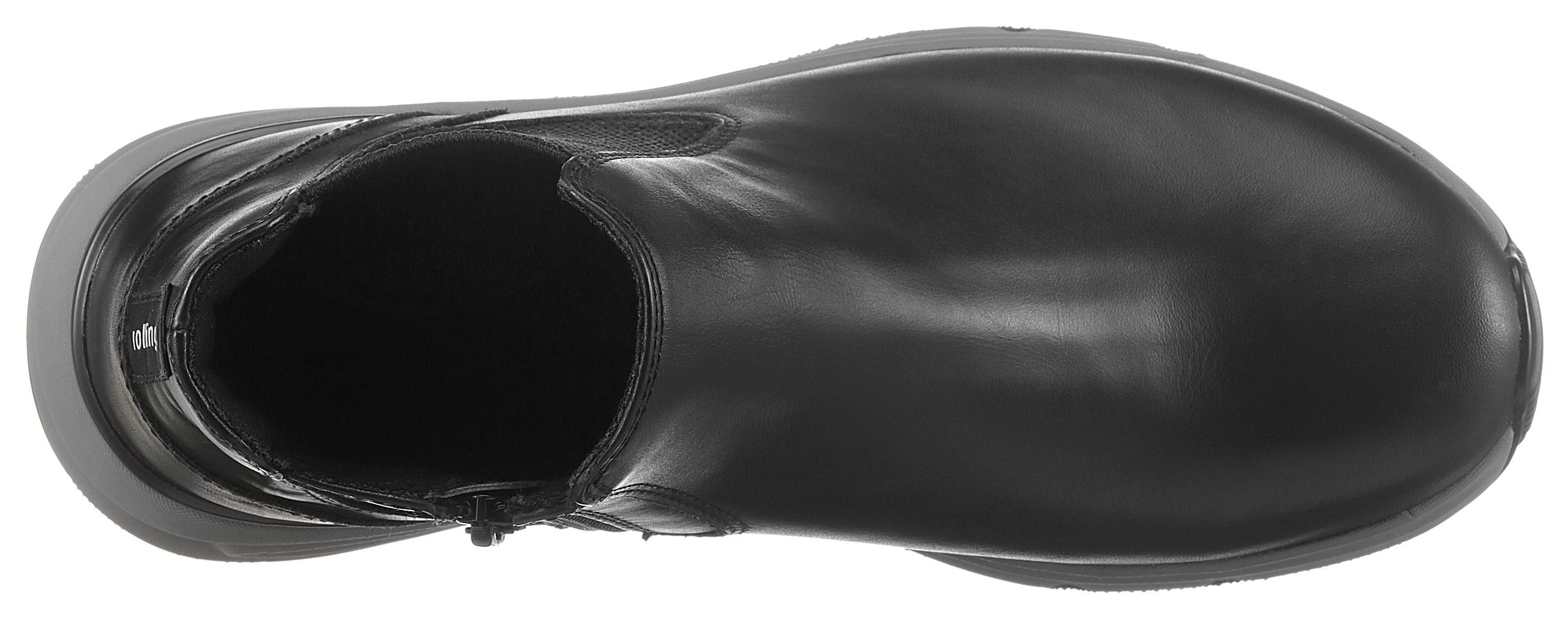 Gabor Rollingsoft Chelsea-boots met sportieve zool
