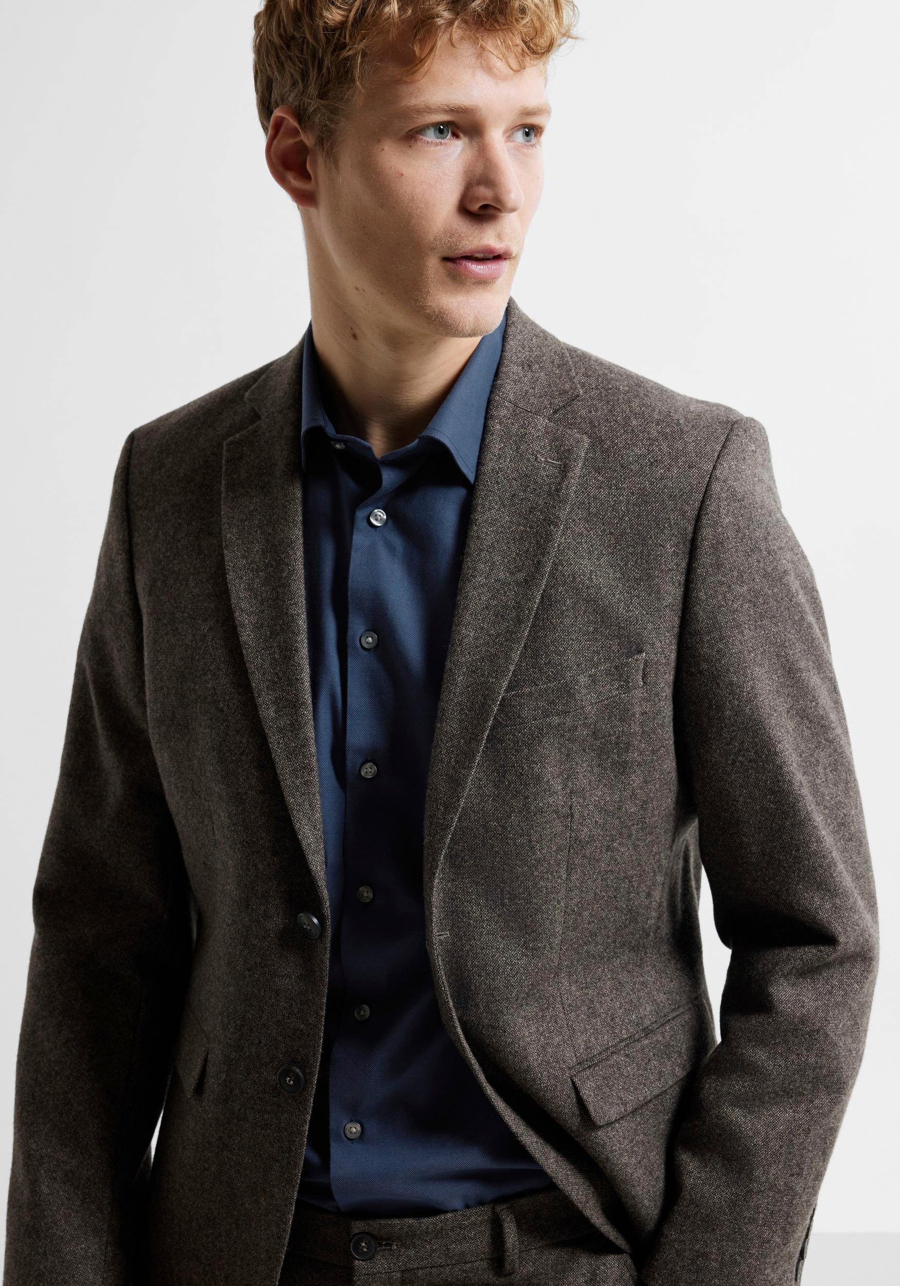 SELECTED HOMME Overhemd met lange mouwen SLHSLIMSOHO-DETAIL SHIRT LS NOOS