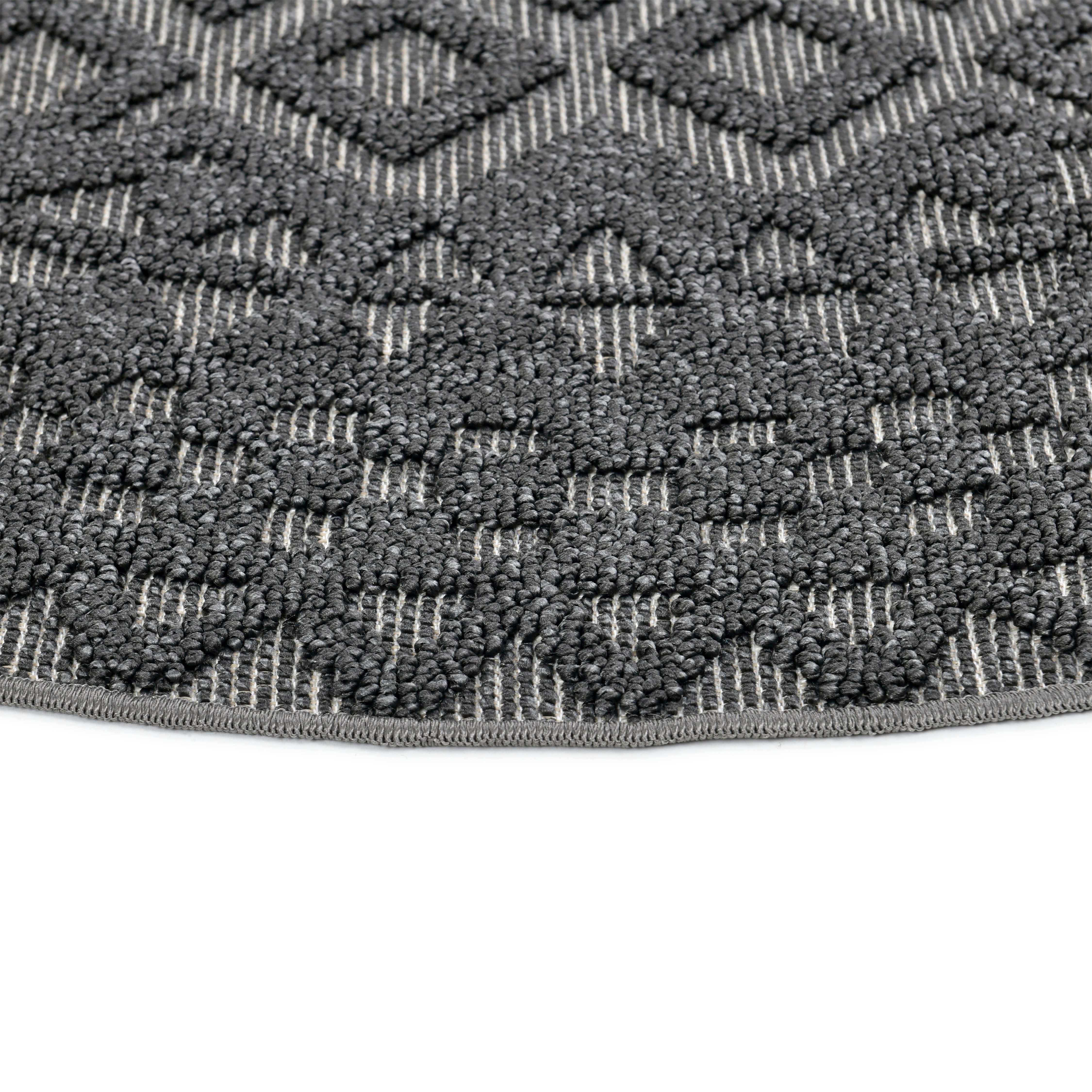 my home Vloerkleed Juliane Outdoor Hoog-laag structuur, Boho, geschikt voor buiten, balkon, terras