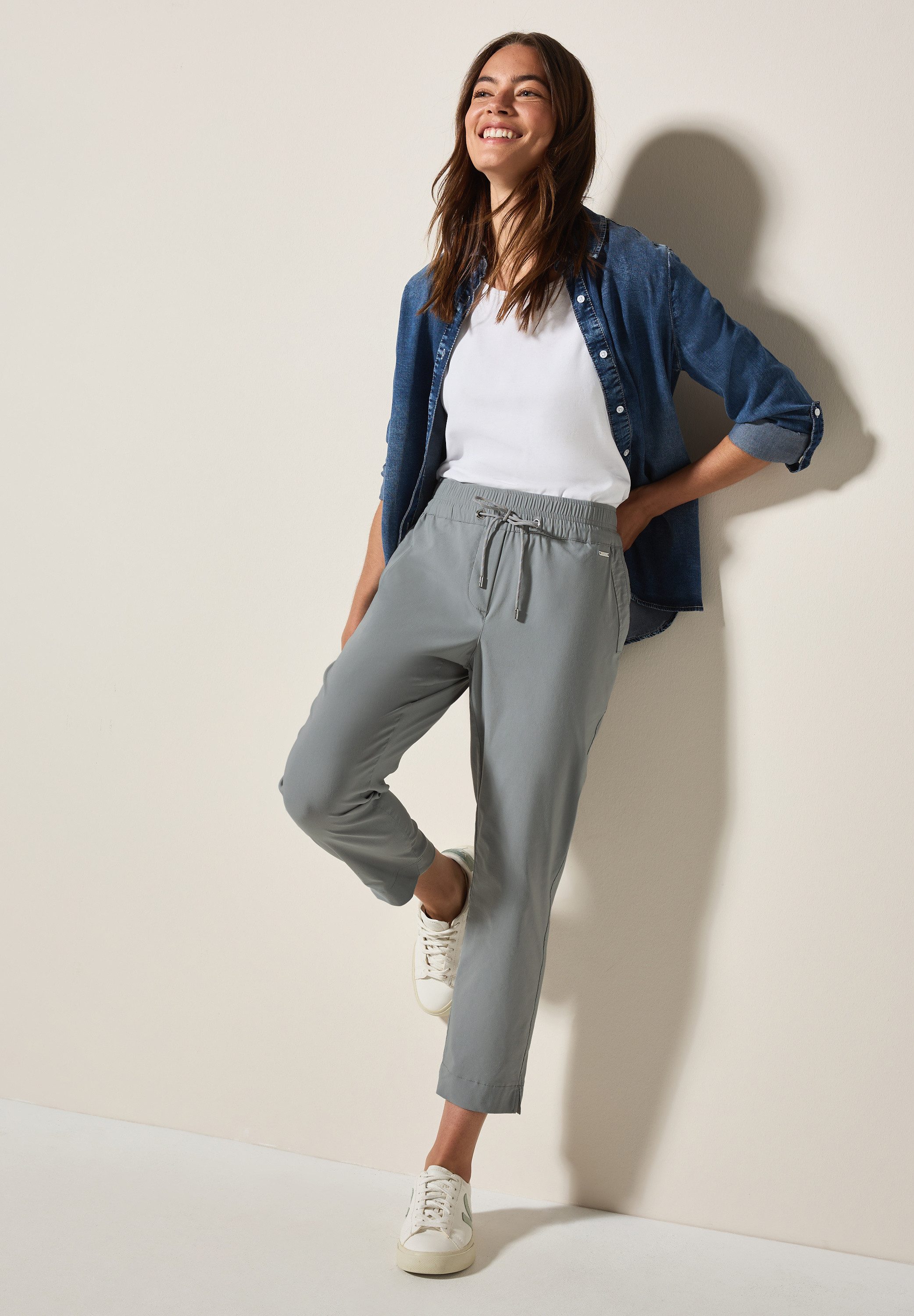 Cecil Stoffen broek Stijl Tracey