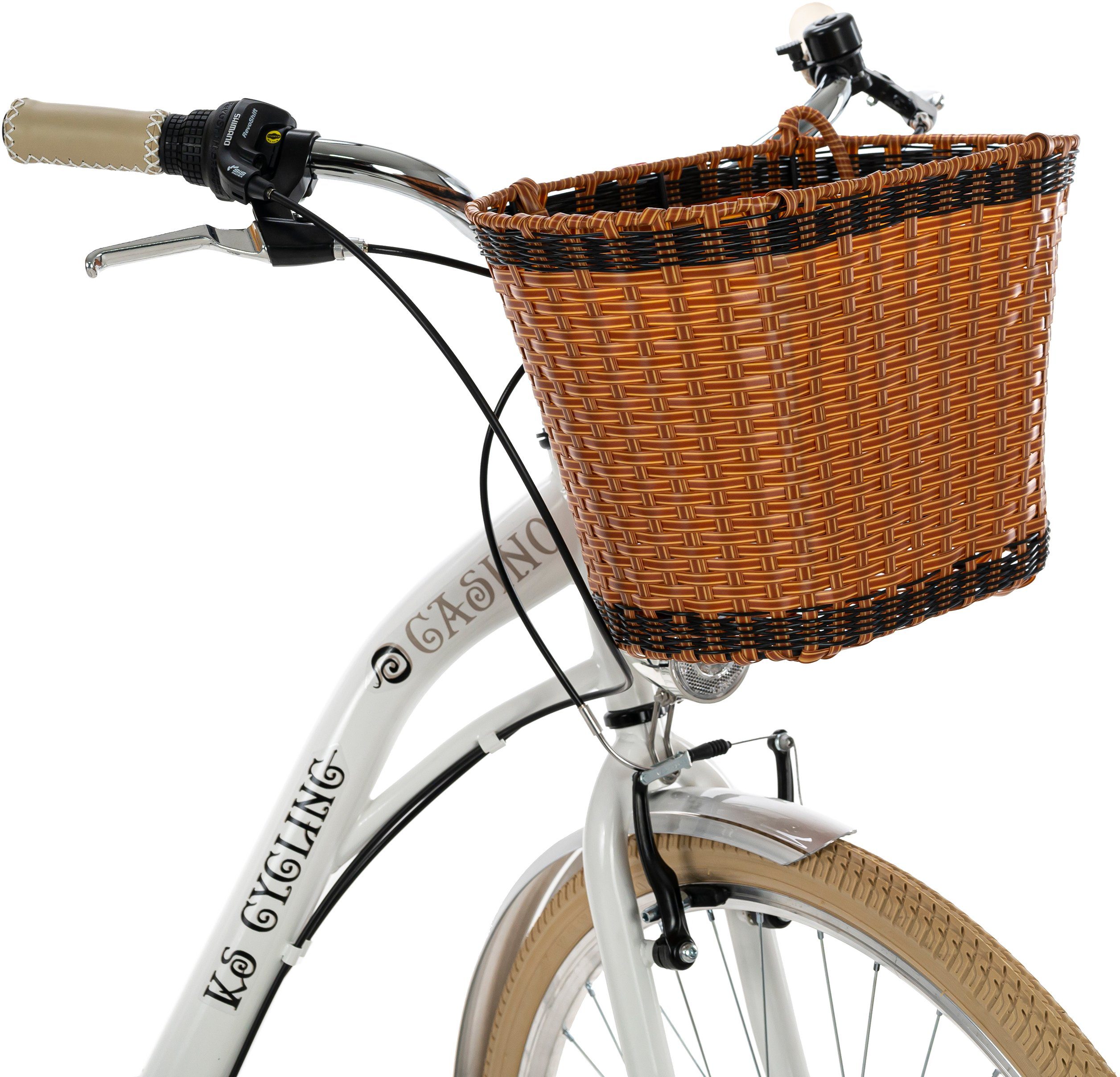 KS Cycling Citybike Casino voor dames, kettingversnelling