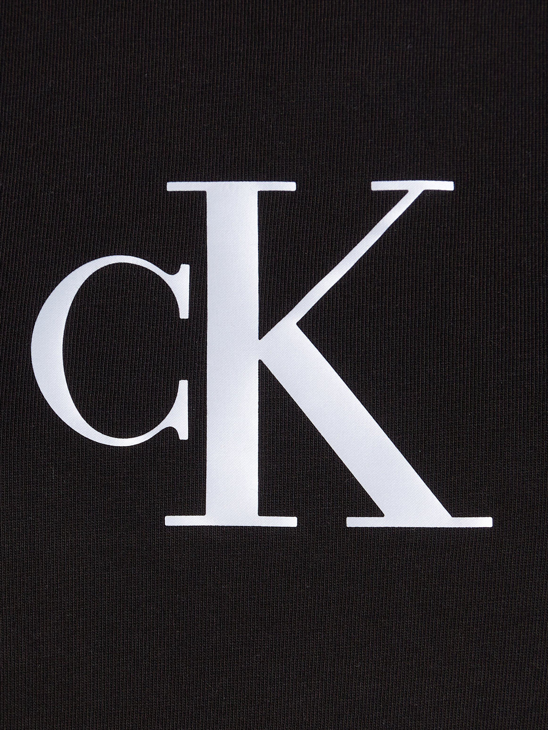 Calvin Klein Shirtjurk SATIN CK T-SHIRT DRESS