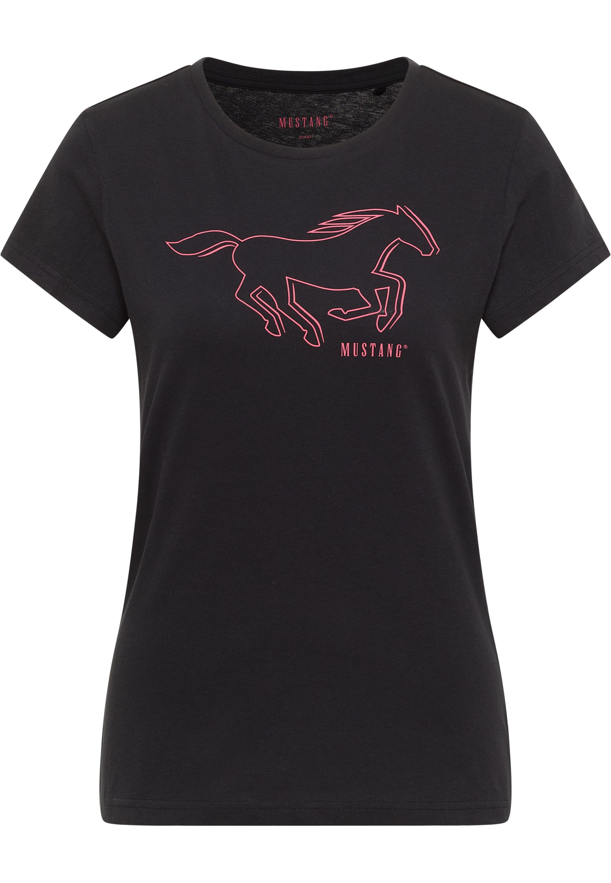 MUSTANG Shirt met korte mouwen Dames stijl Loa