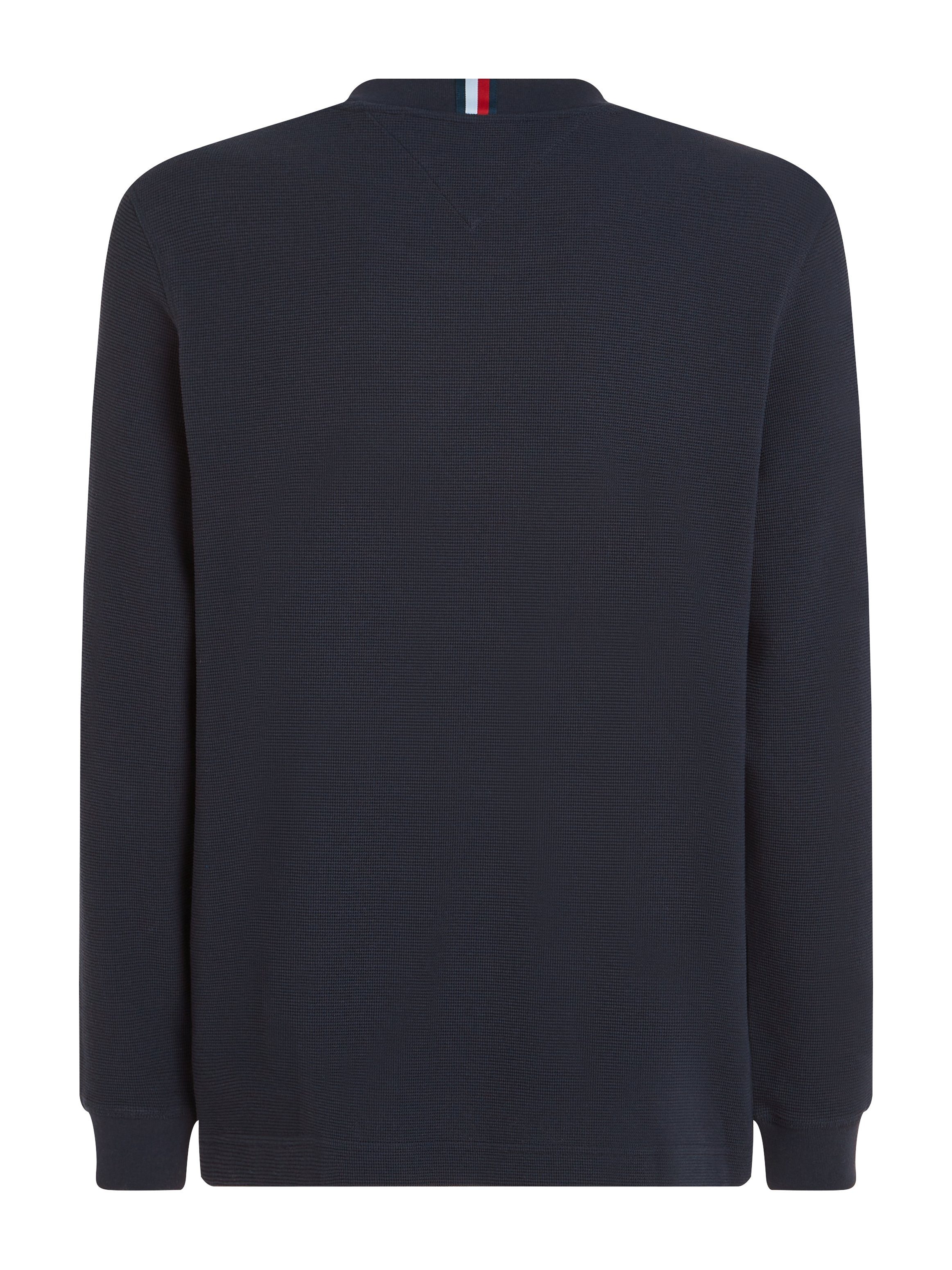 Tommy Hilfiger Trui met ronde hals TEXTURED LS TEE