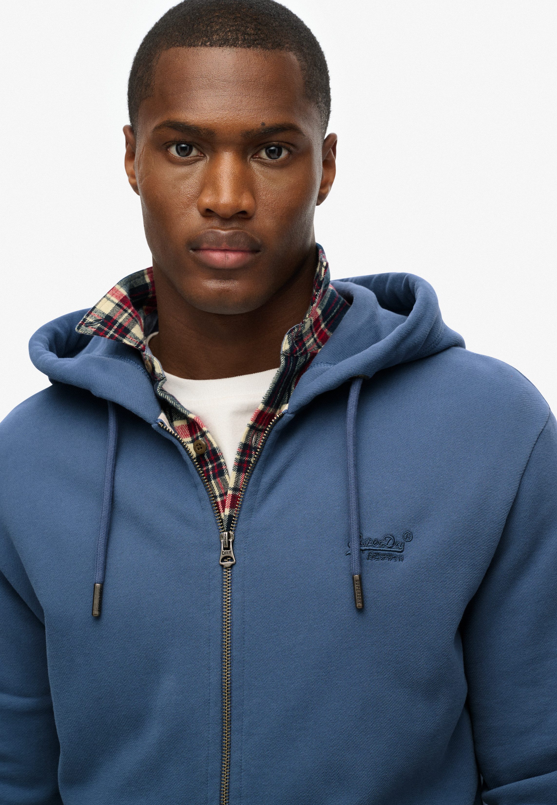 Superdry Capuchonsweatvest ESSENTIAL LOGO ZIP HOODIE HB