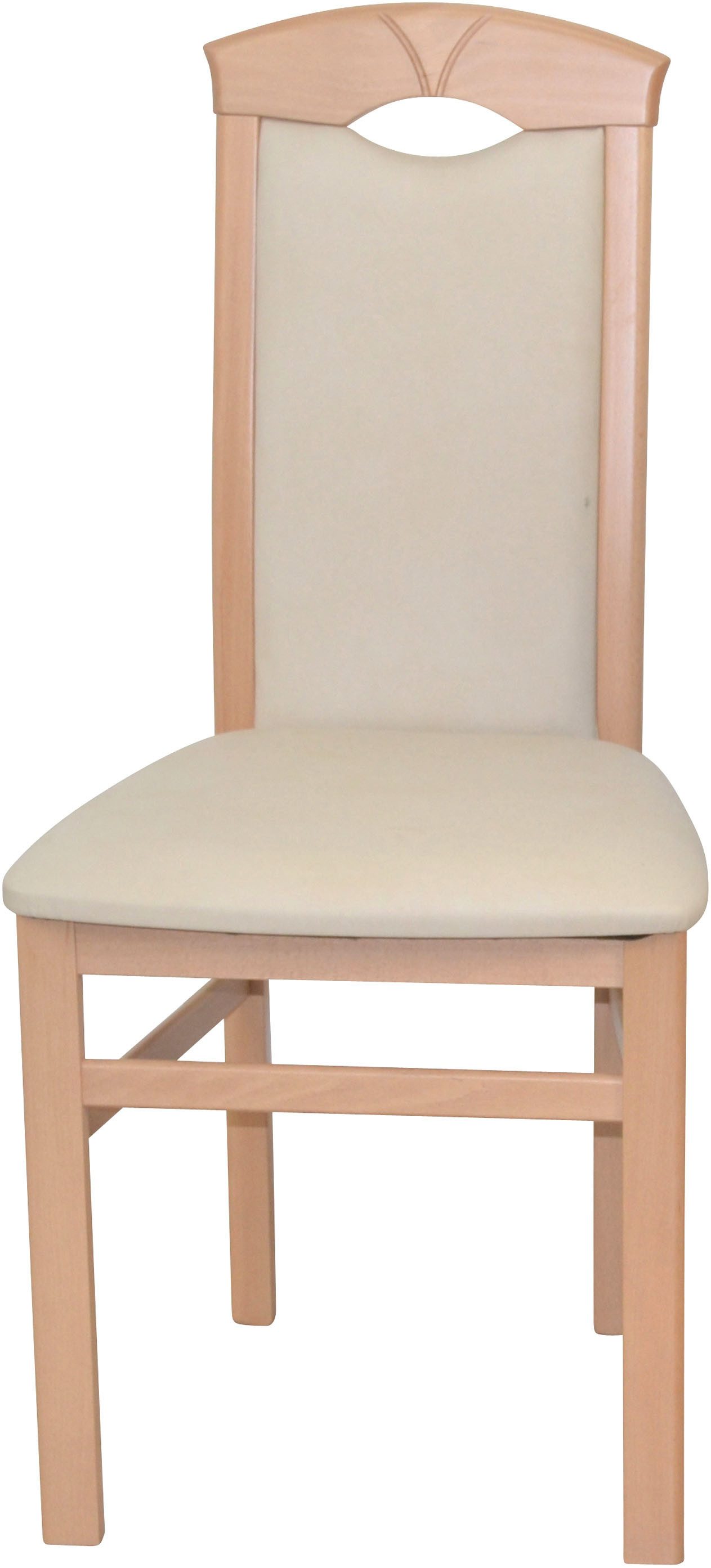 HOFMANN LIVING AND MORE Stoel met 4 poten (set, 2 stuks)