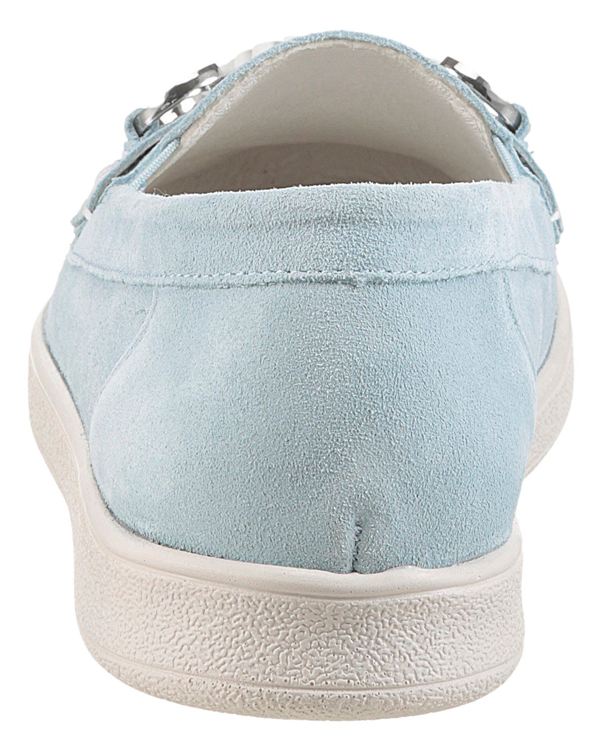Waldläufer Mocassins H-DAISY , slippers, lage schoen, instapschoen in comfortabele breedte h