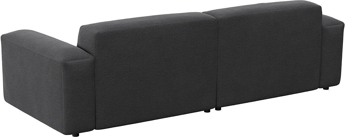 FLEXLUX Hoekbank Lucera Chaise longue rechts of links, L-vorm, comfortabel