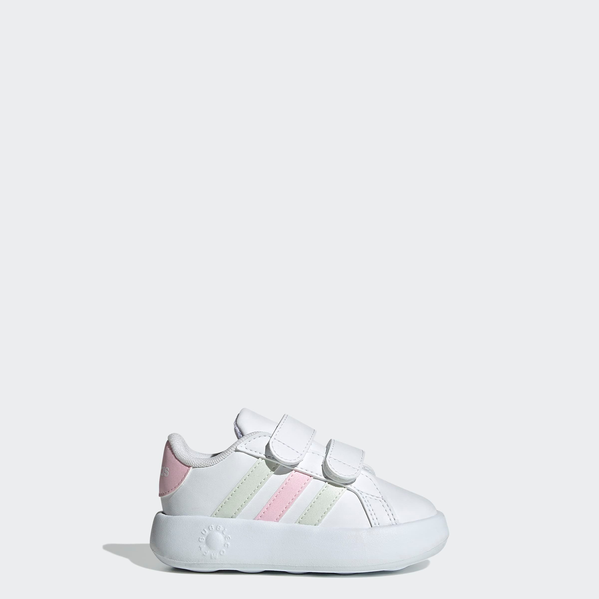 adidas Sportswear Klittenbandschoenen GRAND COURT 2.0 KIDS Design geïnspireerd op de adidas Superstar, voor kinderen