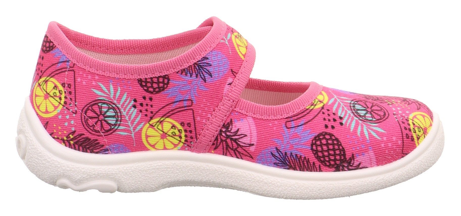 Superfit Pantoffels BELINDA WMS: middel Kinderschoen met schattige print, maat sjabloon om te downloaden