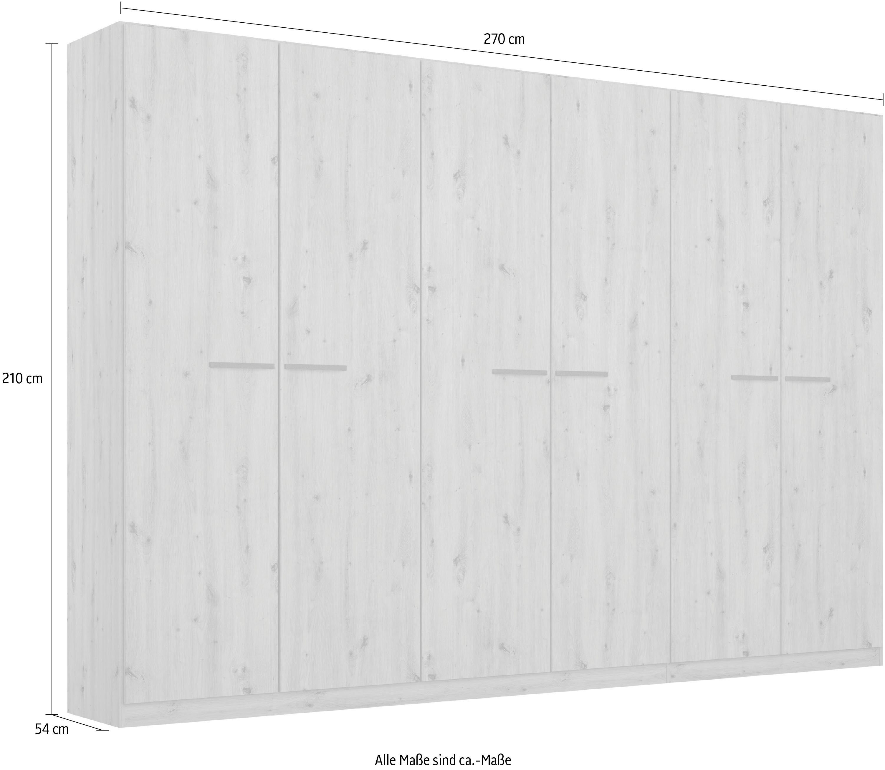 rauch Draaideurkast Kledingkast kast garderobe TOPSELLER OTELI incl. binnenindeling met 3 binnenlades extra planken optioneel met spiegel made in germany