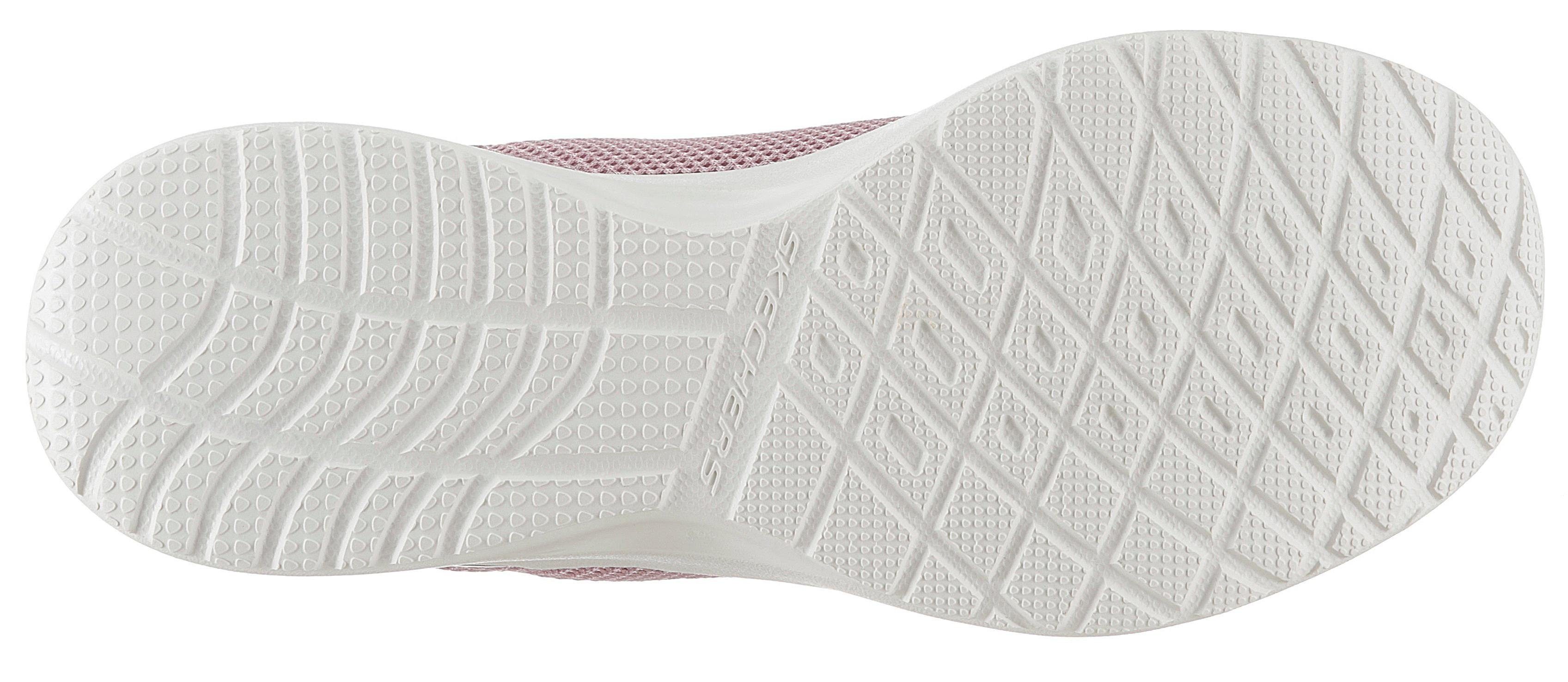 Skechers Sneakers Skech-Air Dynamight - Fast Brake Metallic element bij de hak, vrijetijdsschoen, lage schoen, veterschoen