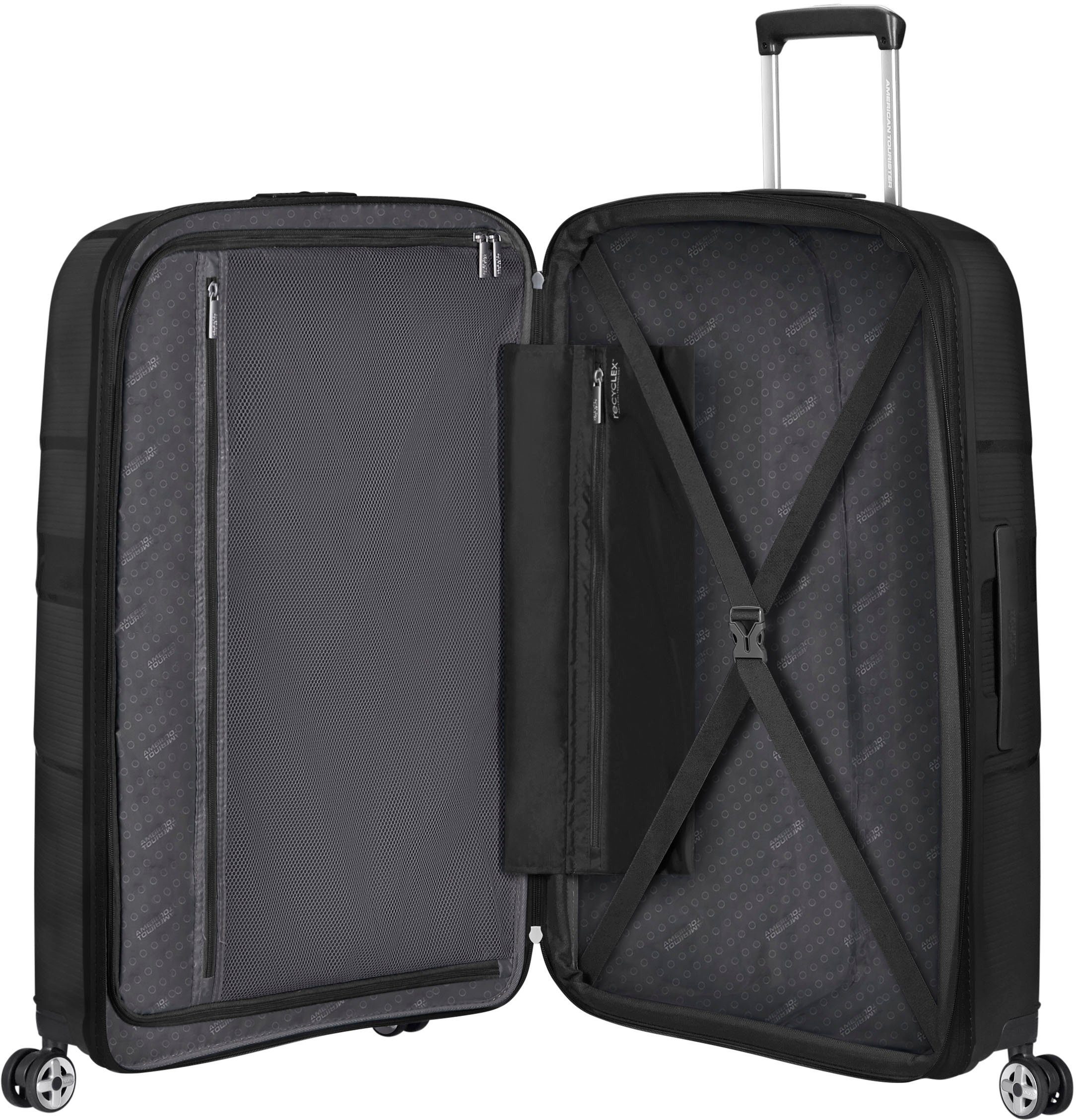 American Tourister® Hardshell-trolley STARVIBE 55 Handbagage-koffer reiskoffer met TSA-cijferslot