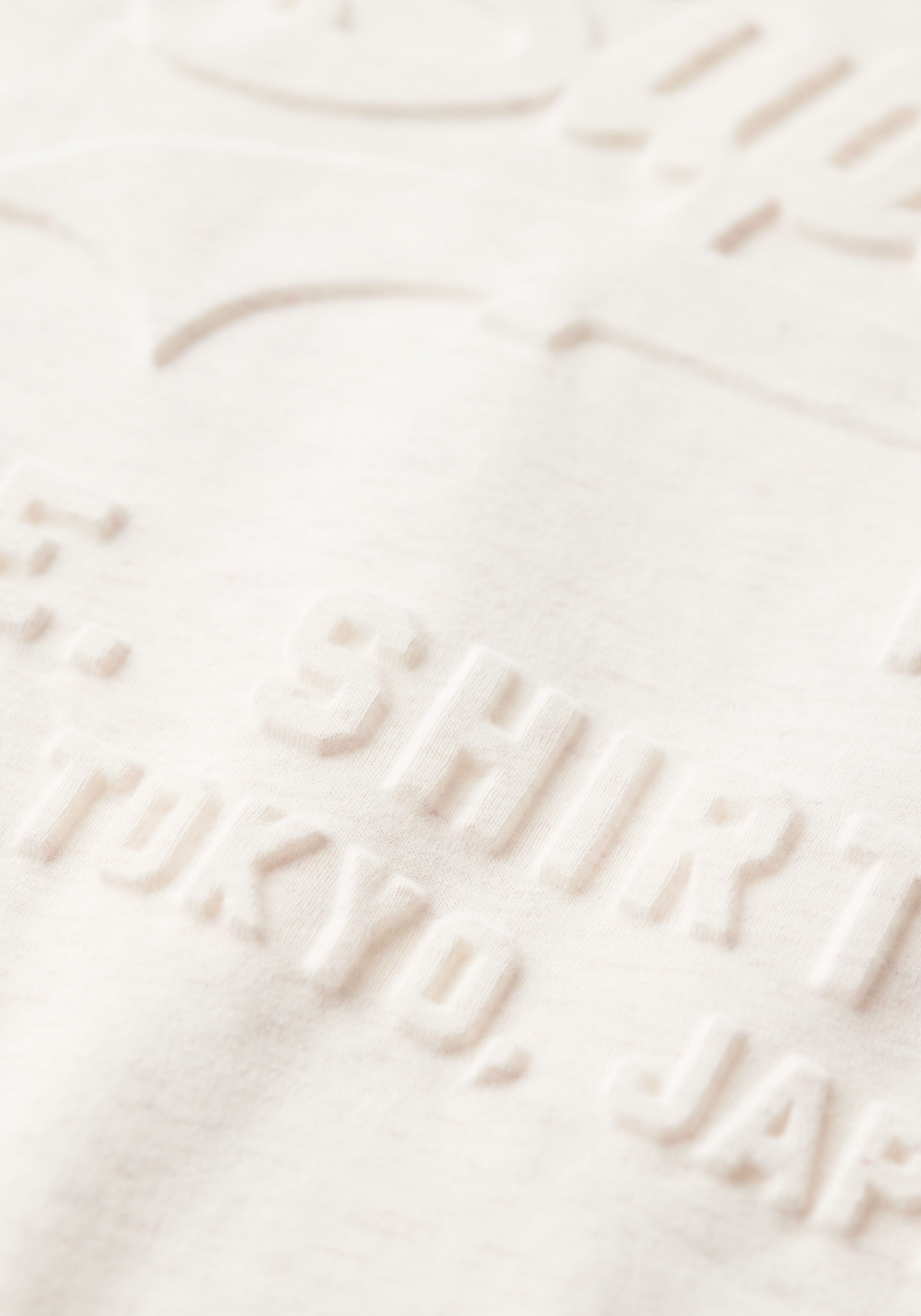 Superdry Shirt met print EMBOSSED VL RELAXED T SHIRT